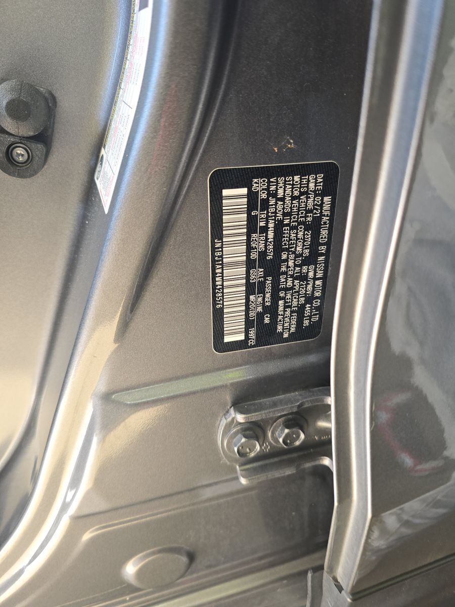 2021 Nissan Rogue Sport S AWD