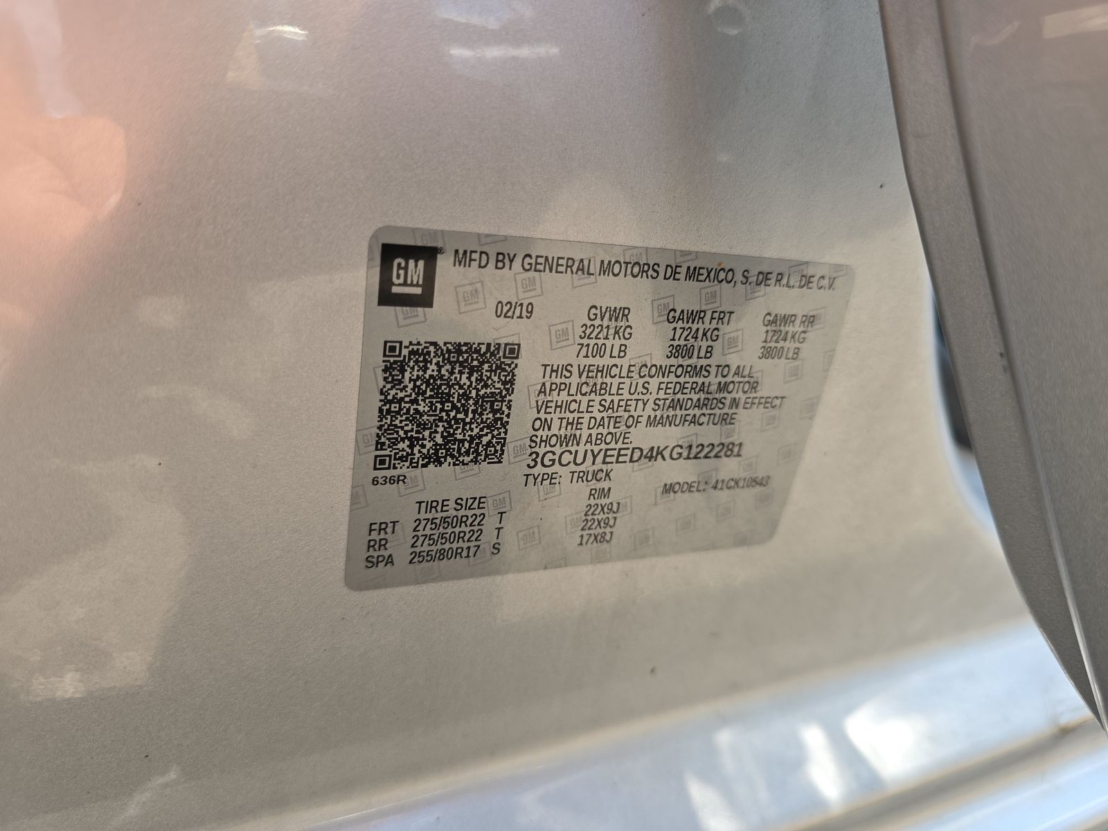 2019 Chevrolet Silverado 1500 RST AWD