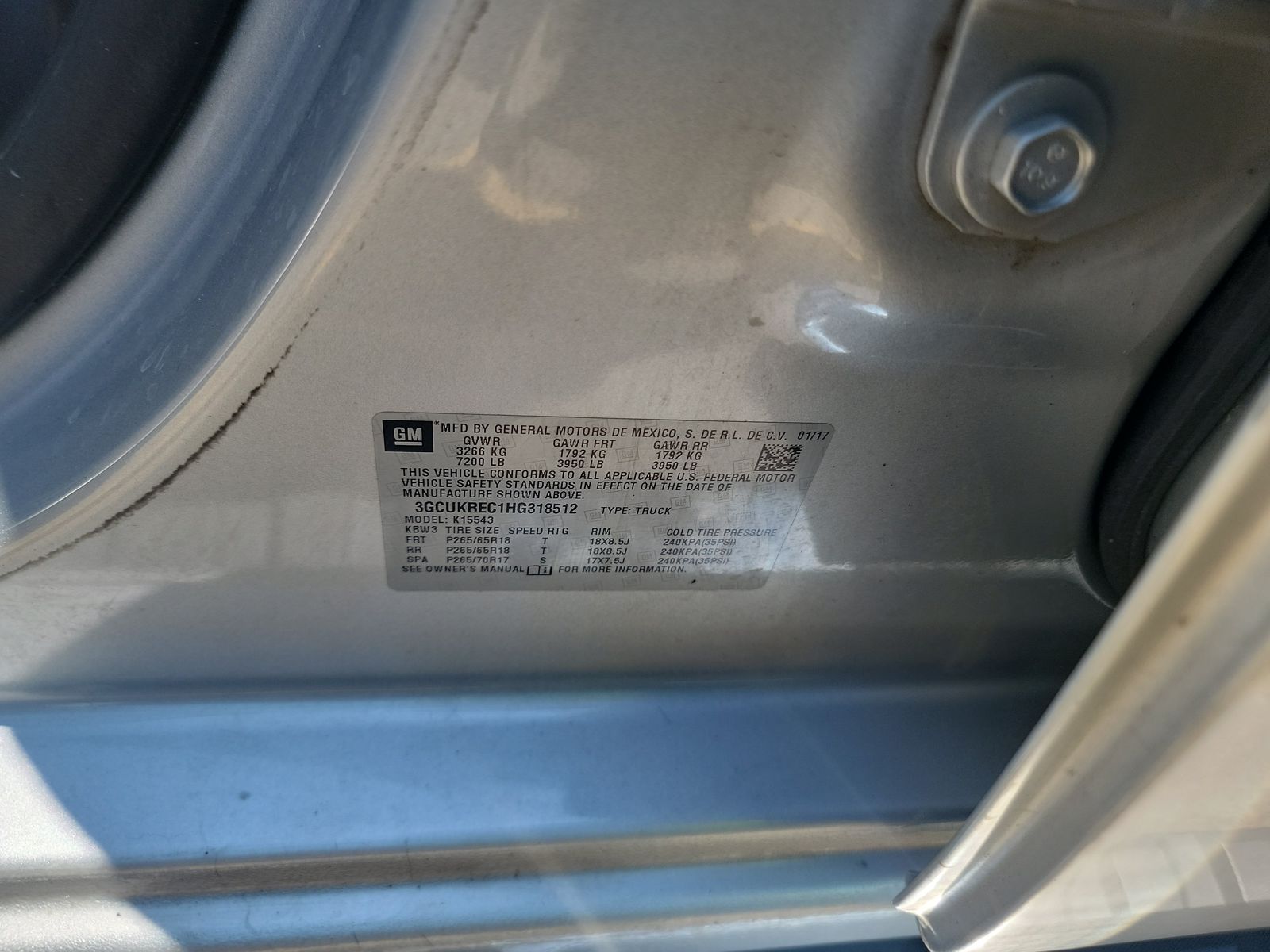 2017 Chevrolet Silverado 1500 LT Z71 AWD