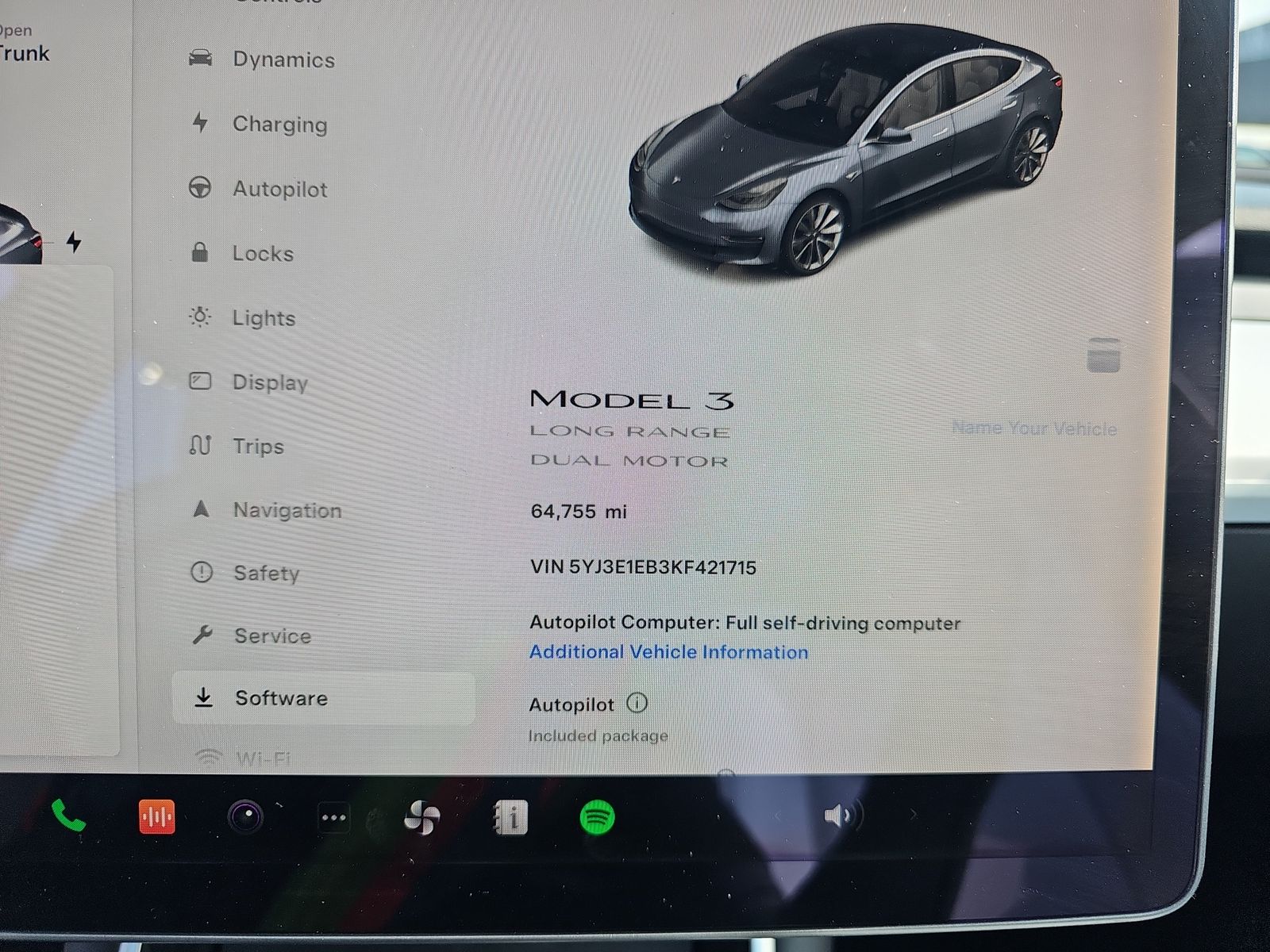 2019 Tesla Model 3 Long Range AWD