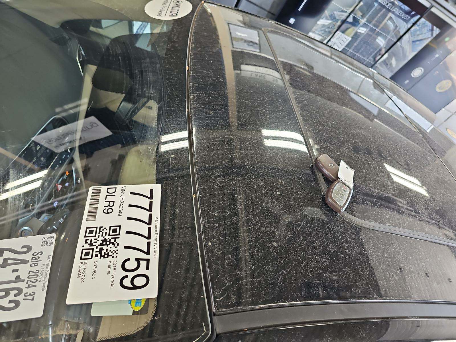 2018 Hyundai Elantra Value Edition FWD