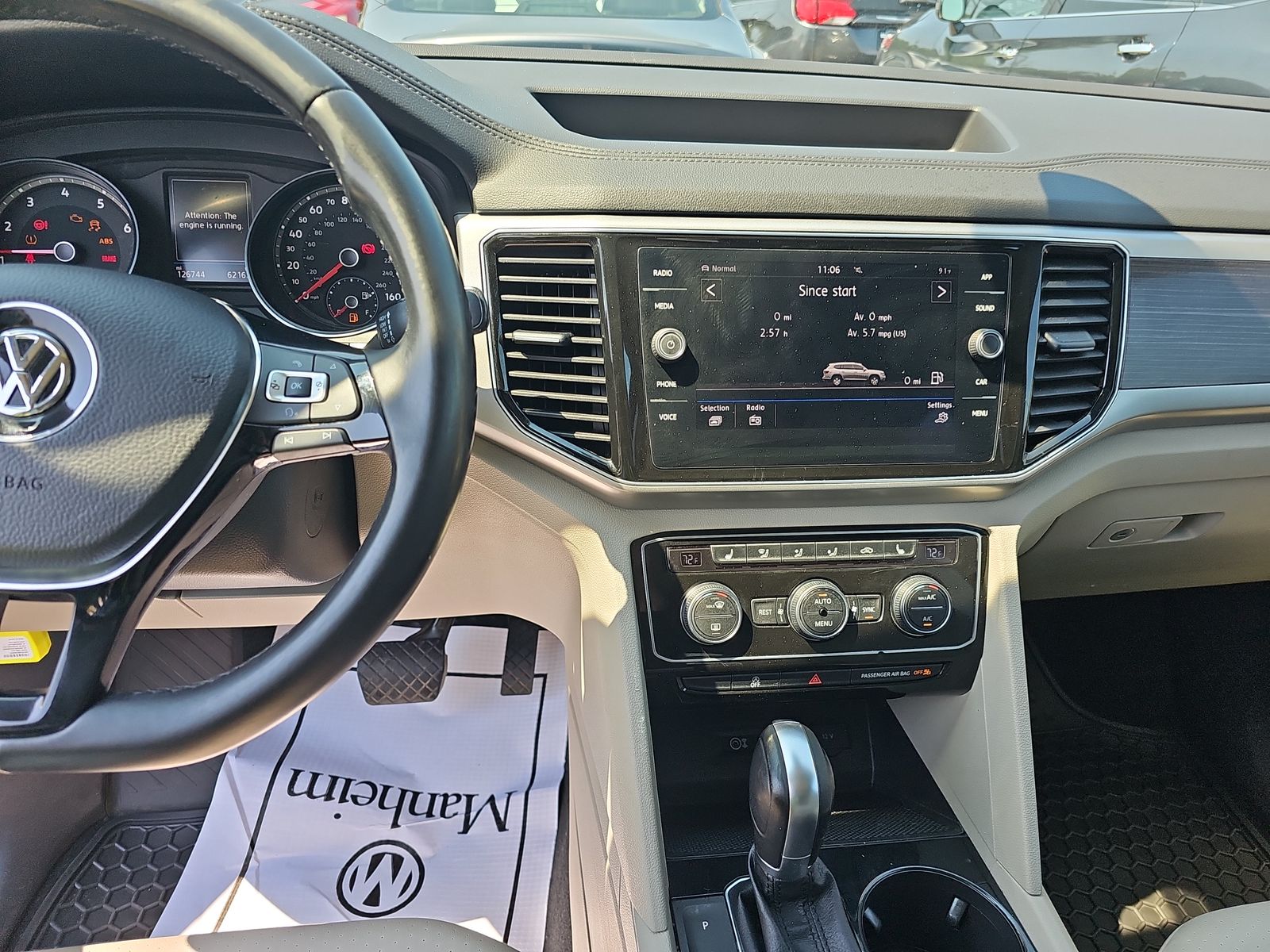 2018 Volkswagen Atlas 3.6L SEL AWD
