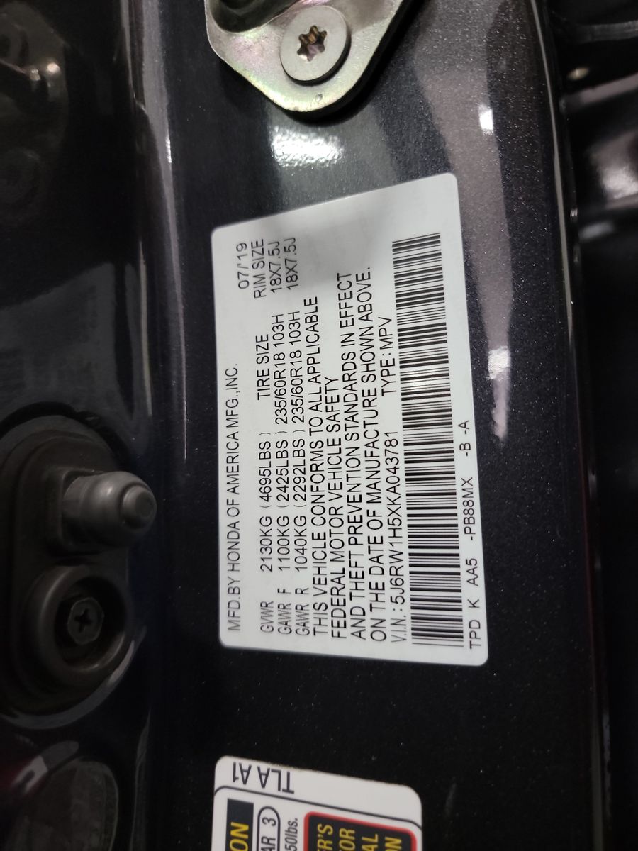 2019 Honda CR-V EX FWD