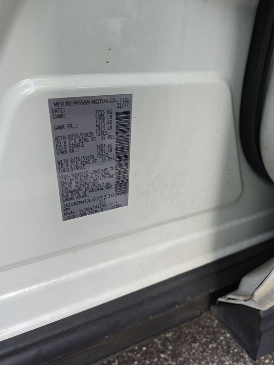 2018 Nissan Pathfinder SL FWD