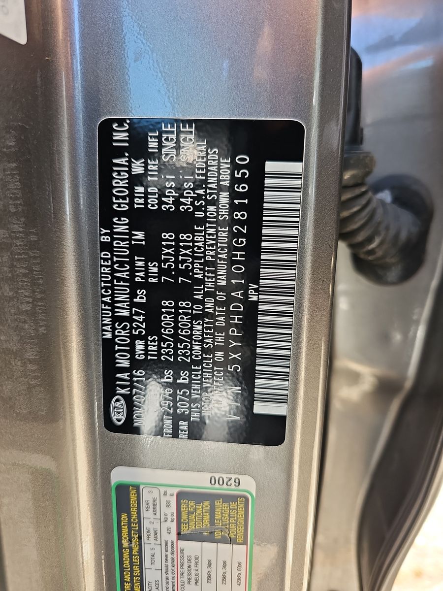 2017 Kia Sorento EX AWD