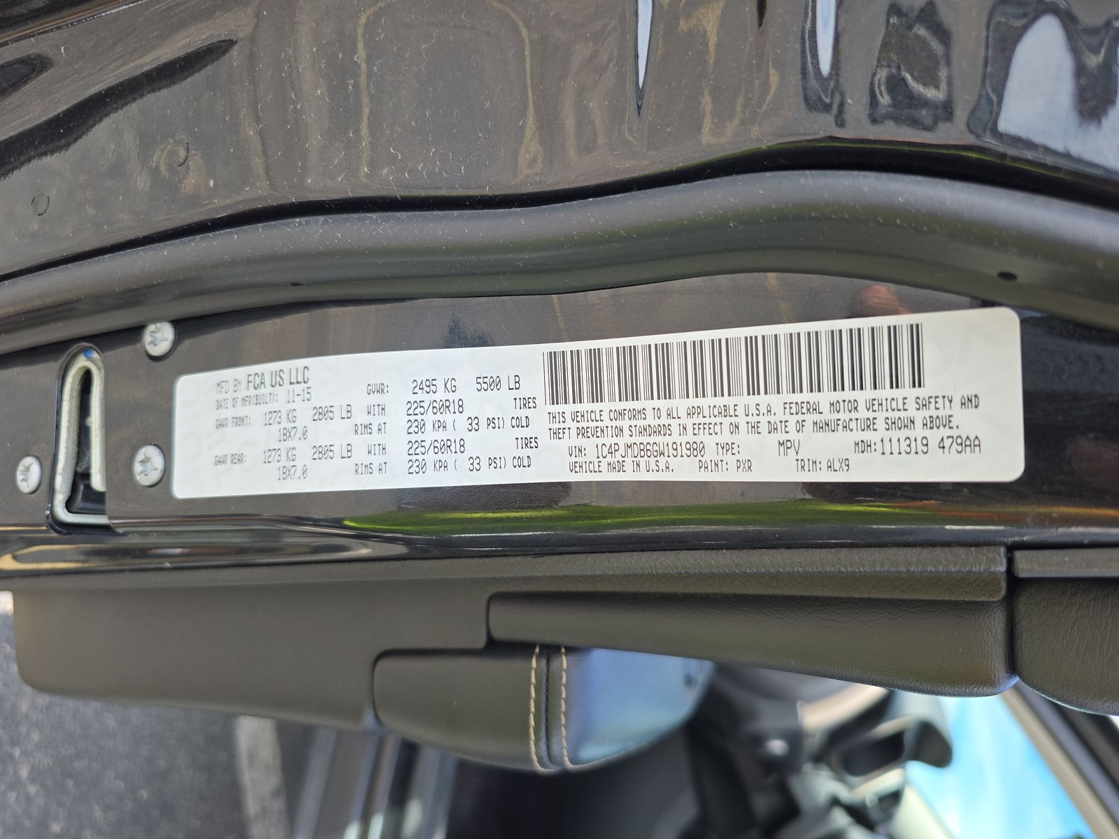 2016 Jeep Cherokee Limited AWD