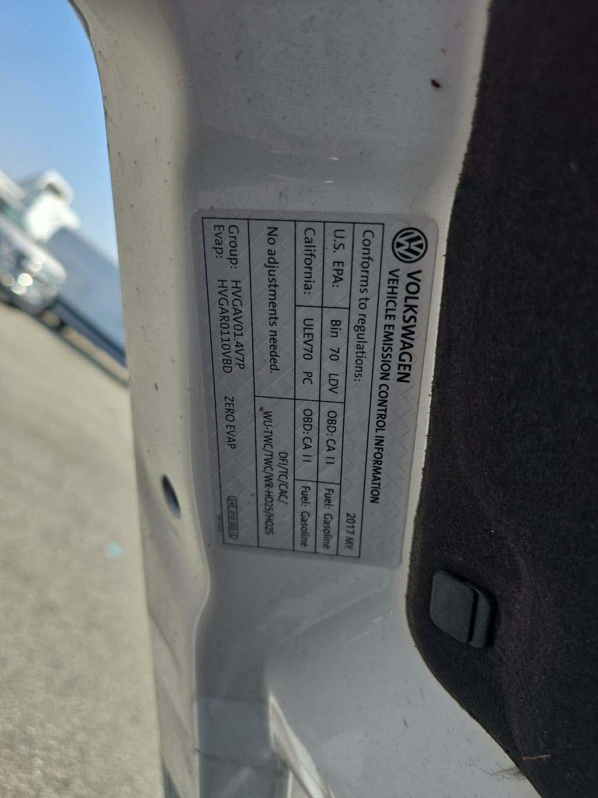 2017 Volkswagen Jetta 1.4T SE FWD