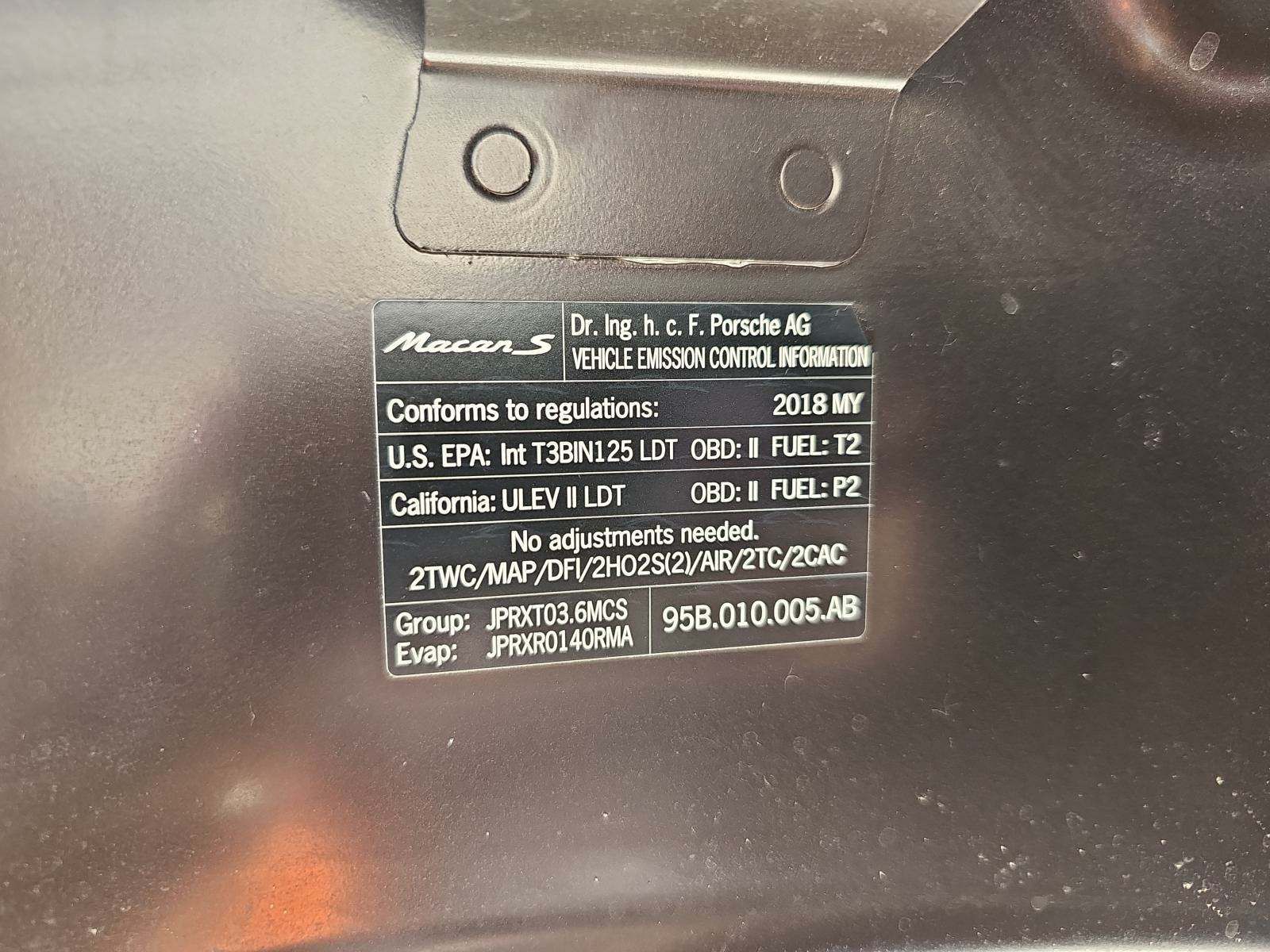 2018 Porsche Macan S AWD