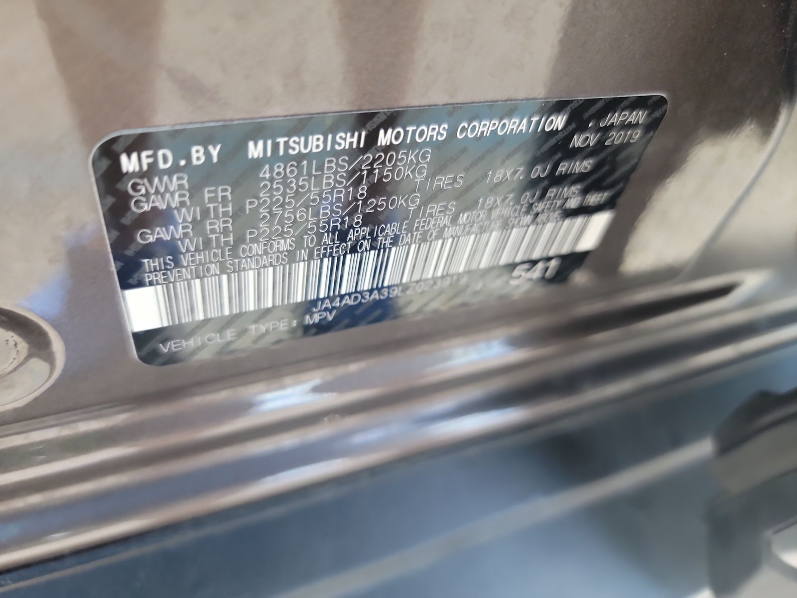 2020 Mitsubishi Outlander SE FWD