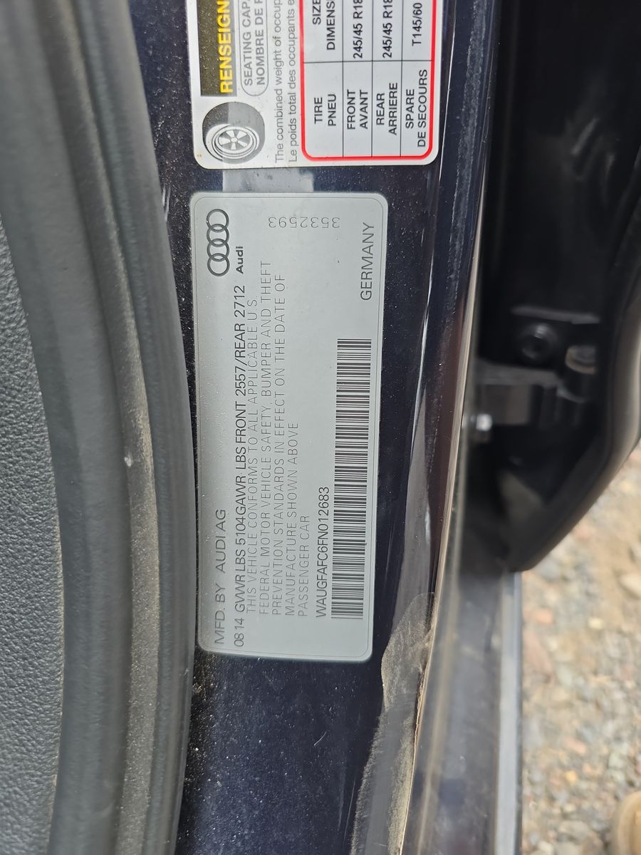 2015 Audi A6 2.0T Premium Plus AWD