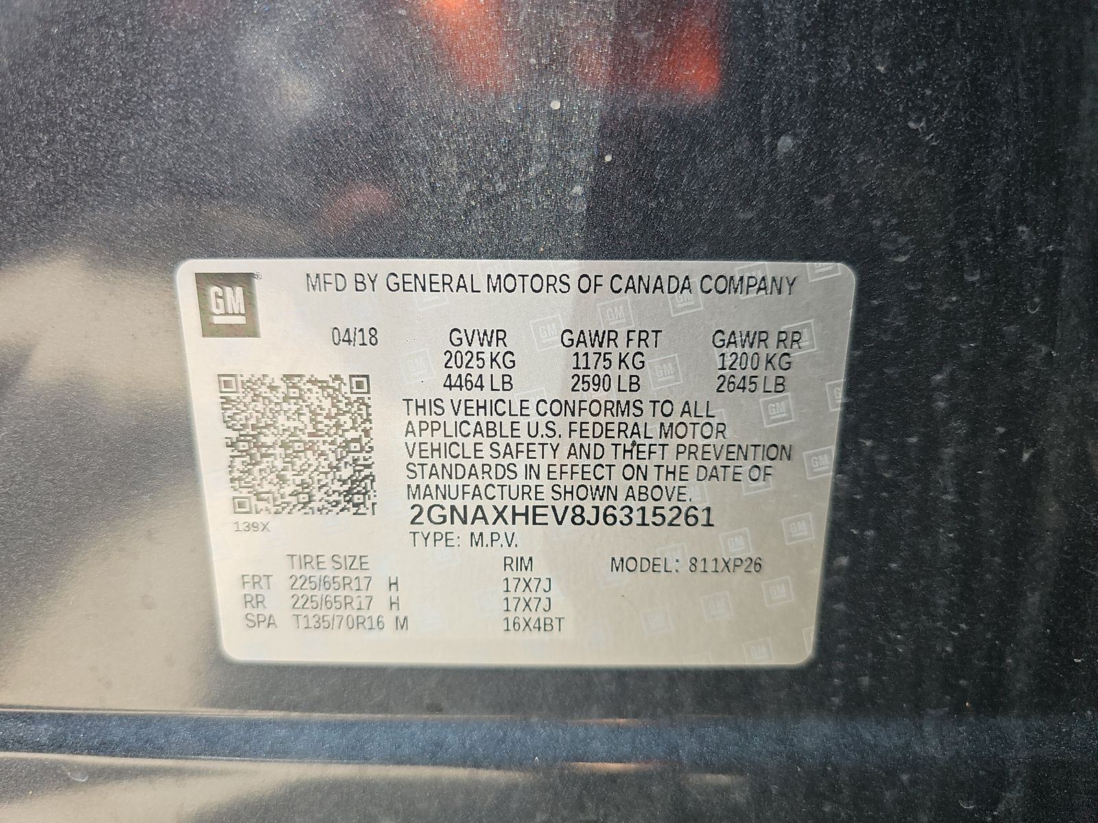 2018 Chevrolet Equinox LS FWD