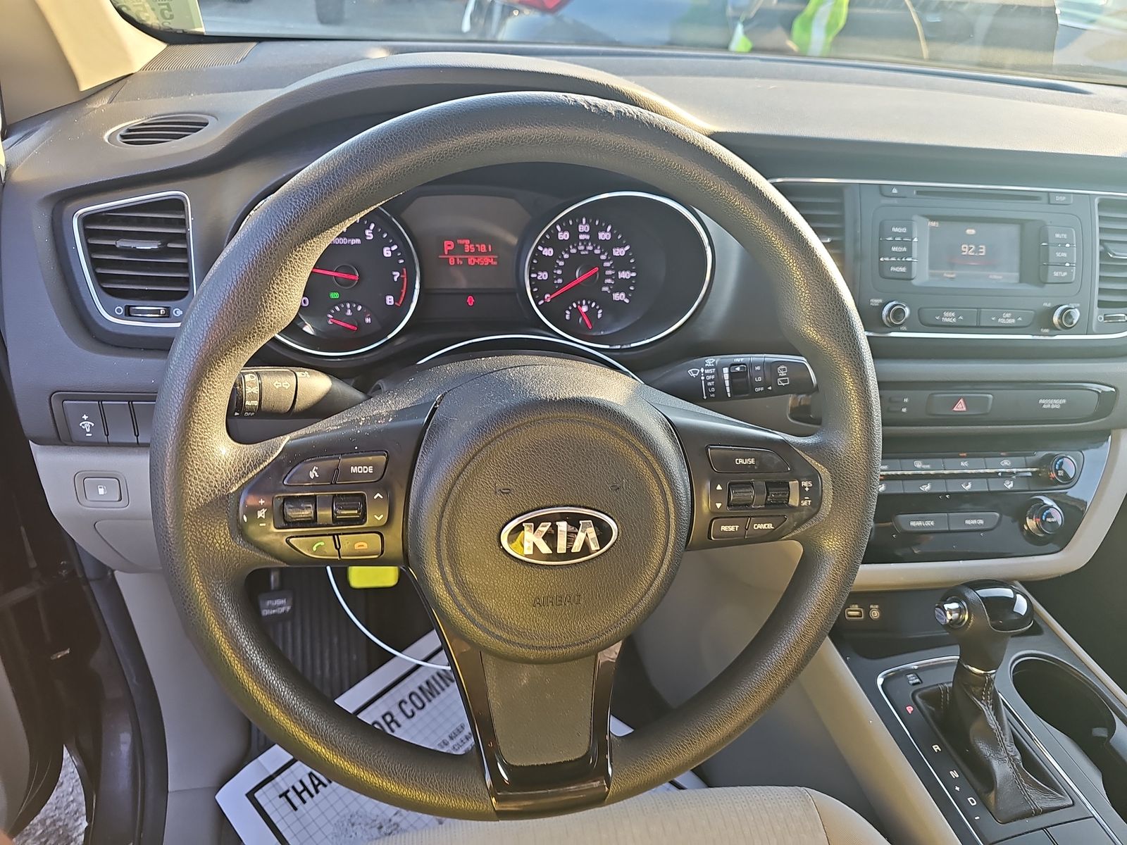 2017 Kia Sedona LX FWD