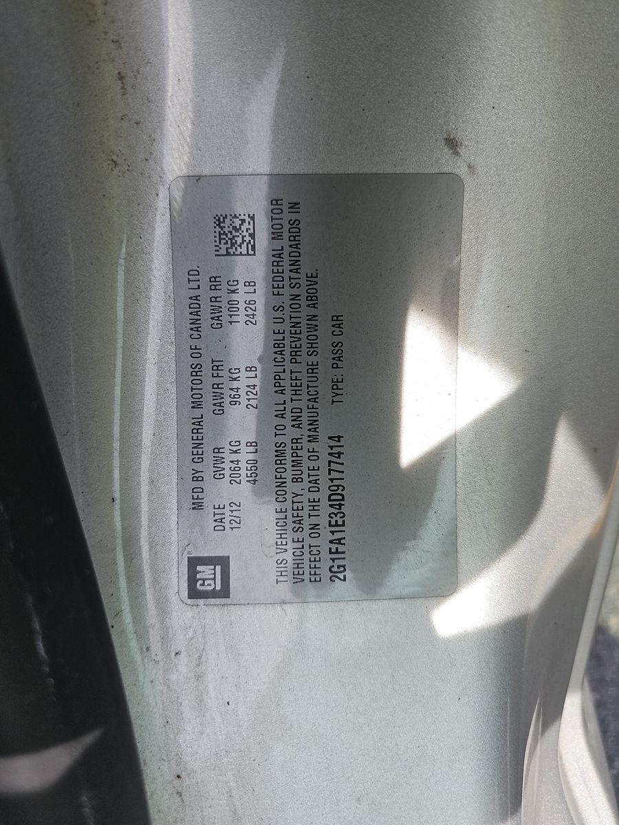 2013 Chevrolet Camaro LS RWD