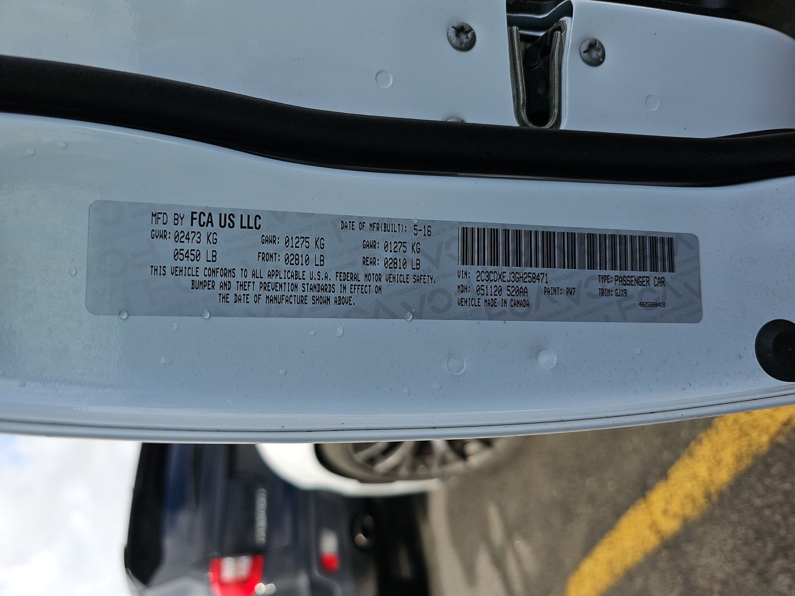 2016 Dodge Charger SRT 392 RWD