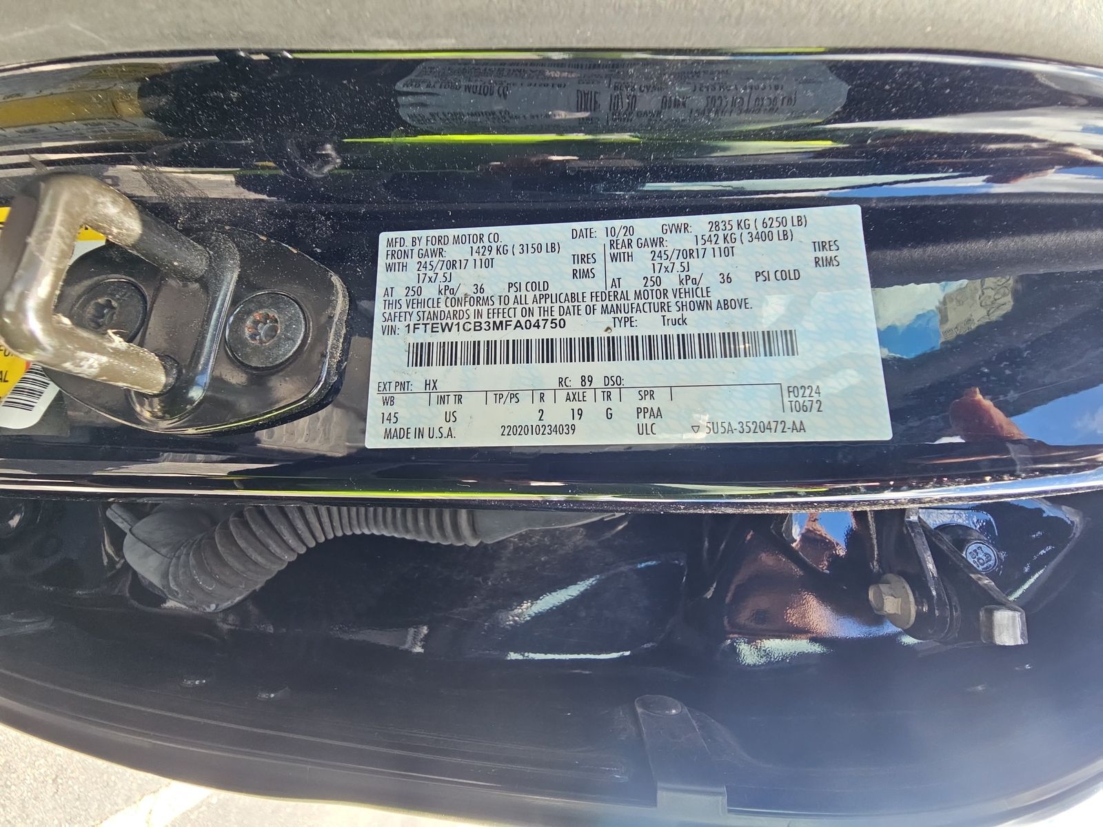 2021 Ford F-150 XLT FWD