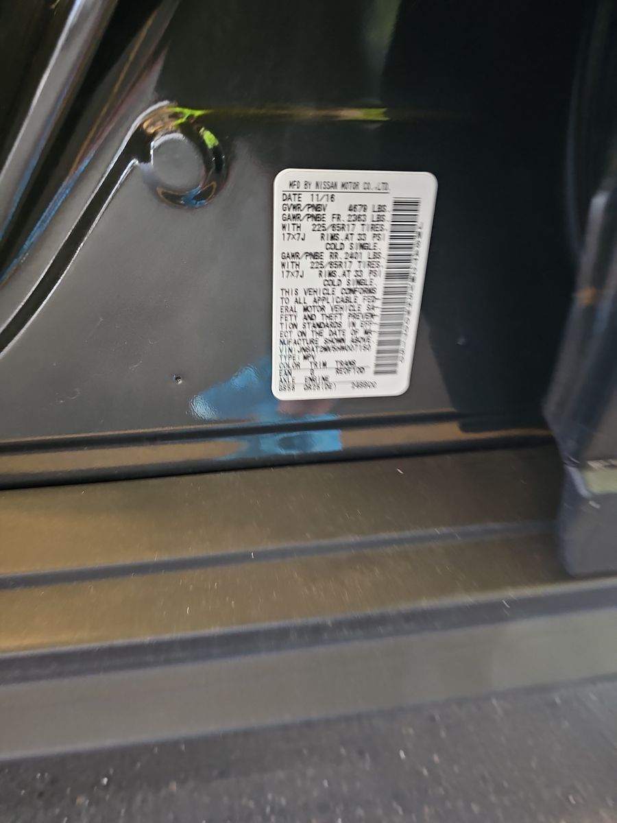 2017 Nissan Rogue SV AWD