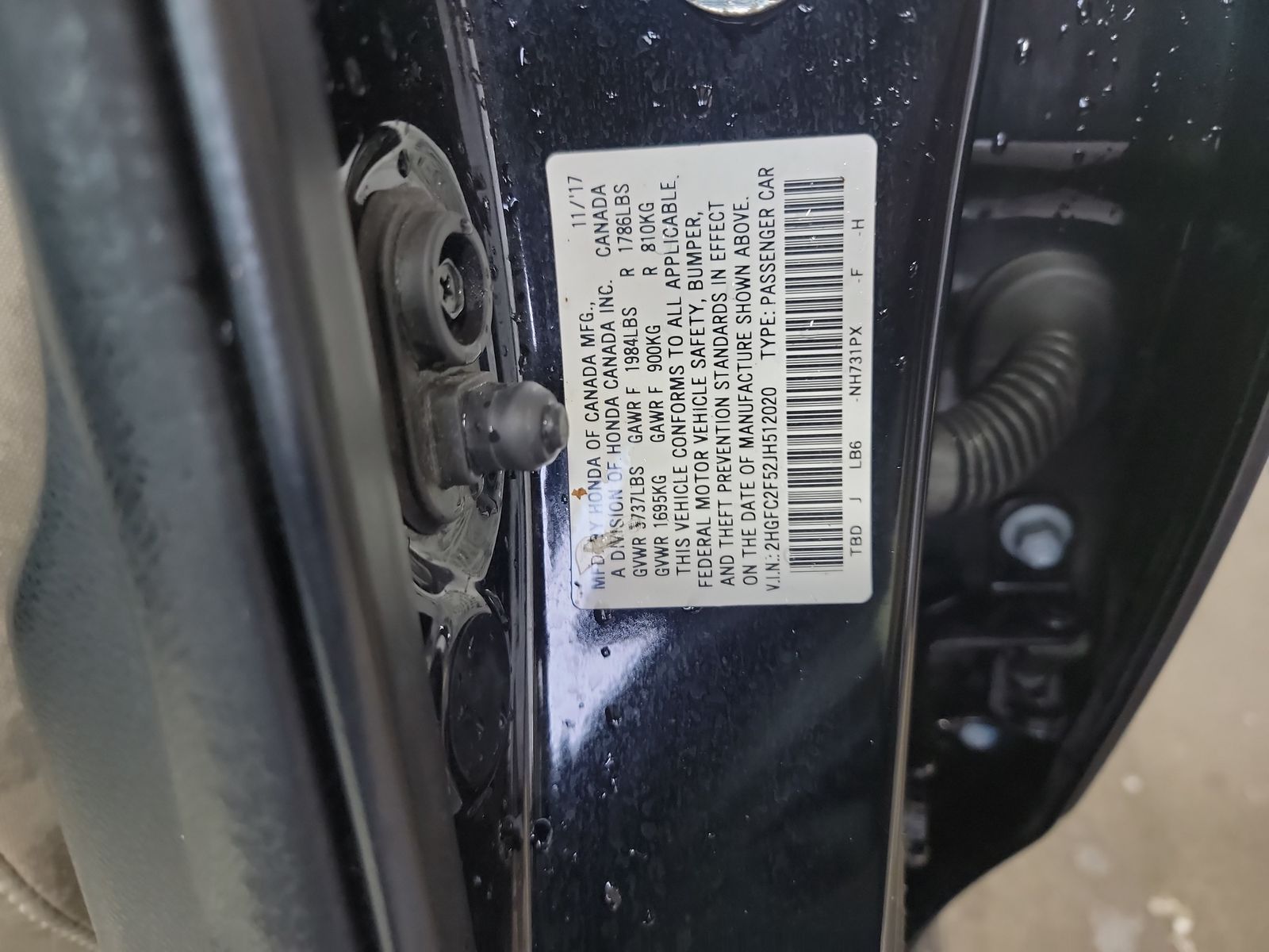 2018 Honda Civic Sedan LX FWD