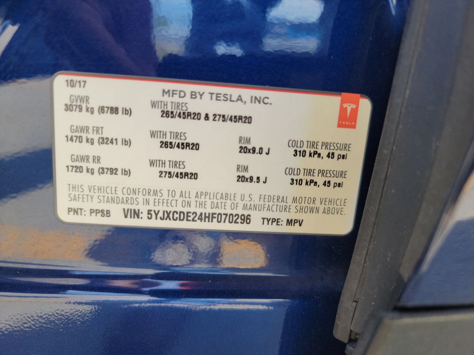 2017 Tesla Model X 100D AWD