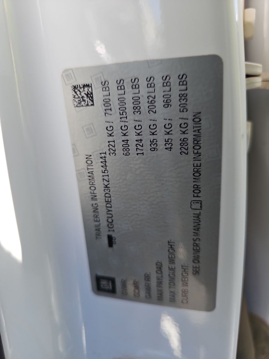 2019 Chevrolet Silverado 1500 LT AWD