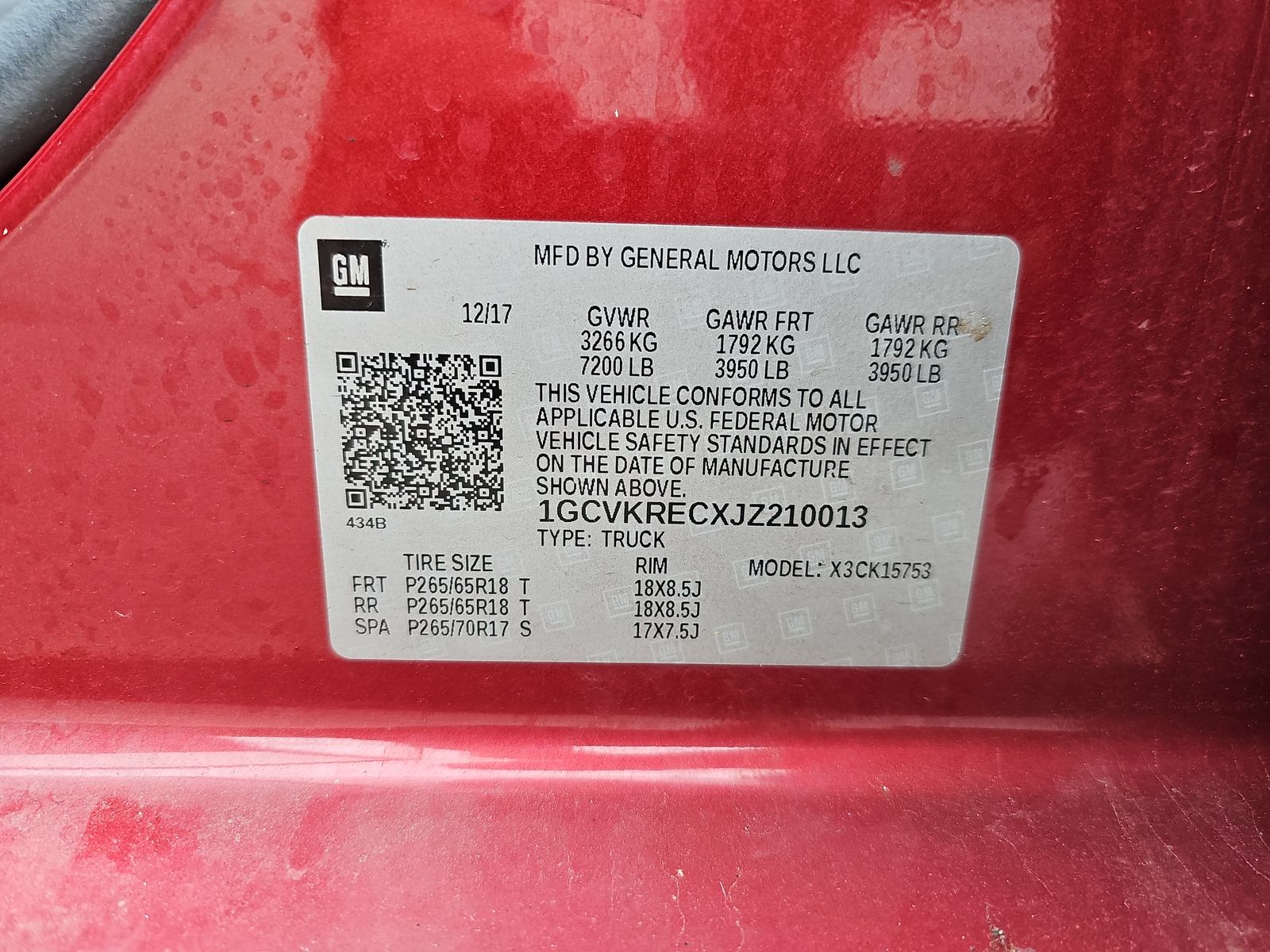 2018 Chevrolet Silverado 1500 LT AWD