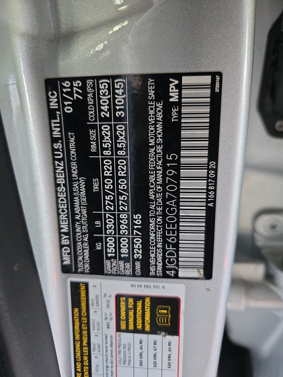 2016 Mercedes-Benz GL-Class GL 450 AWD