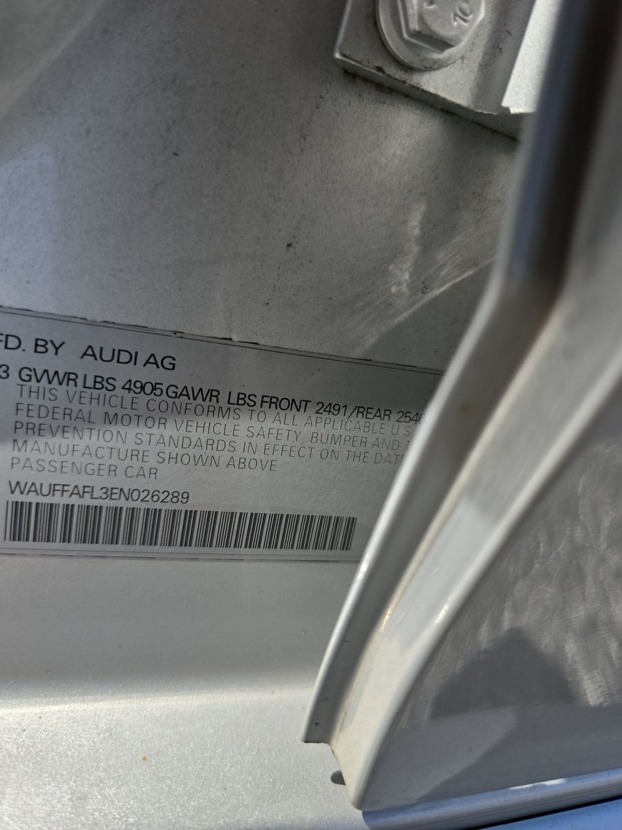 2014 Audi A4 2.0T Premium Plus AWD