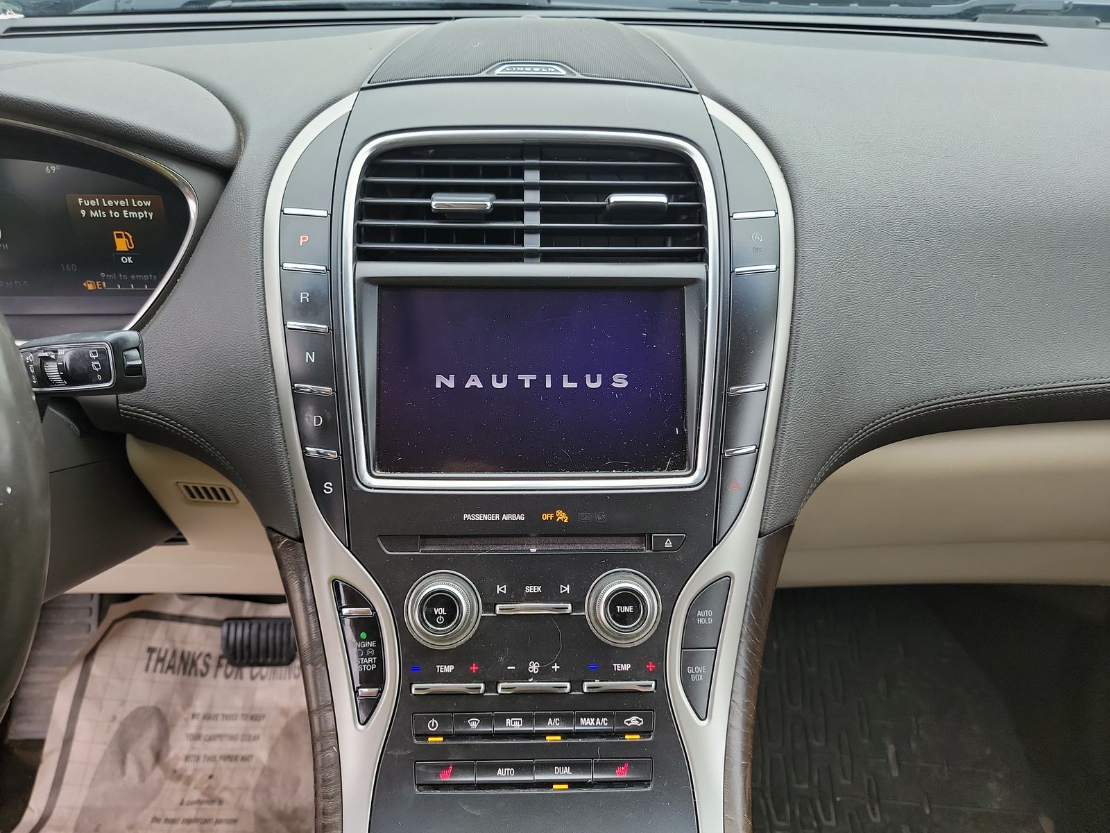 2019 Lincoln Nautilus Select AWD