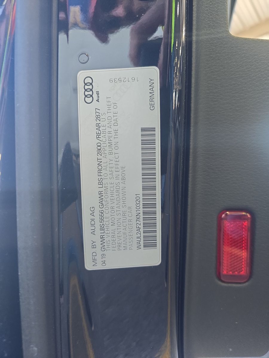 2019 Audi A6 3.0T Premium Plus AWD