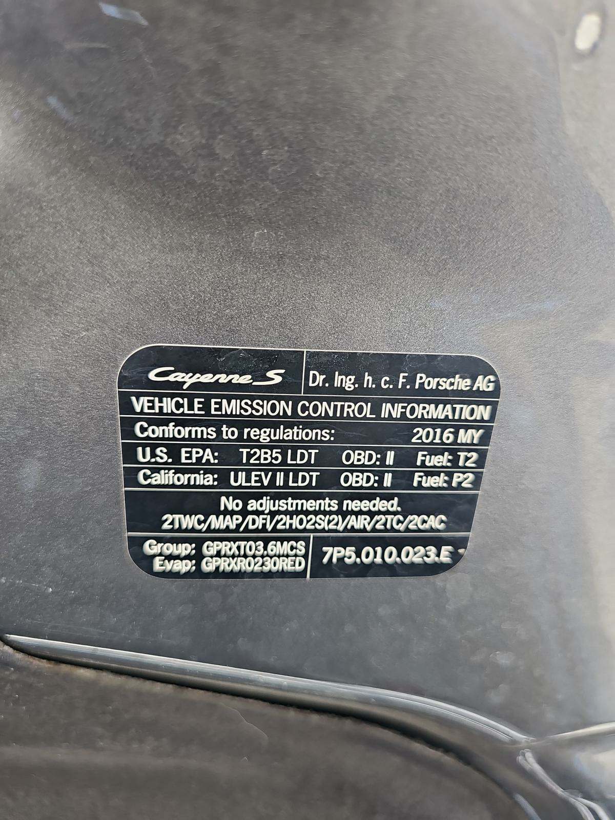 2016 Porsche Cayenne GTS AWD