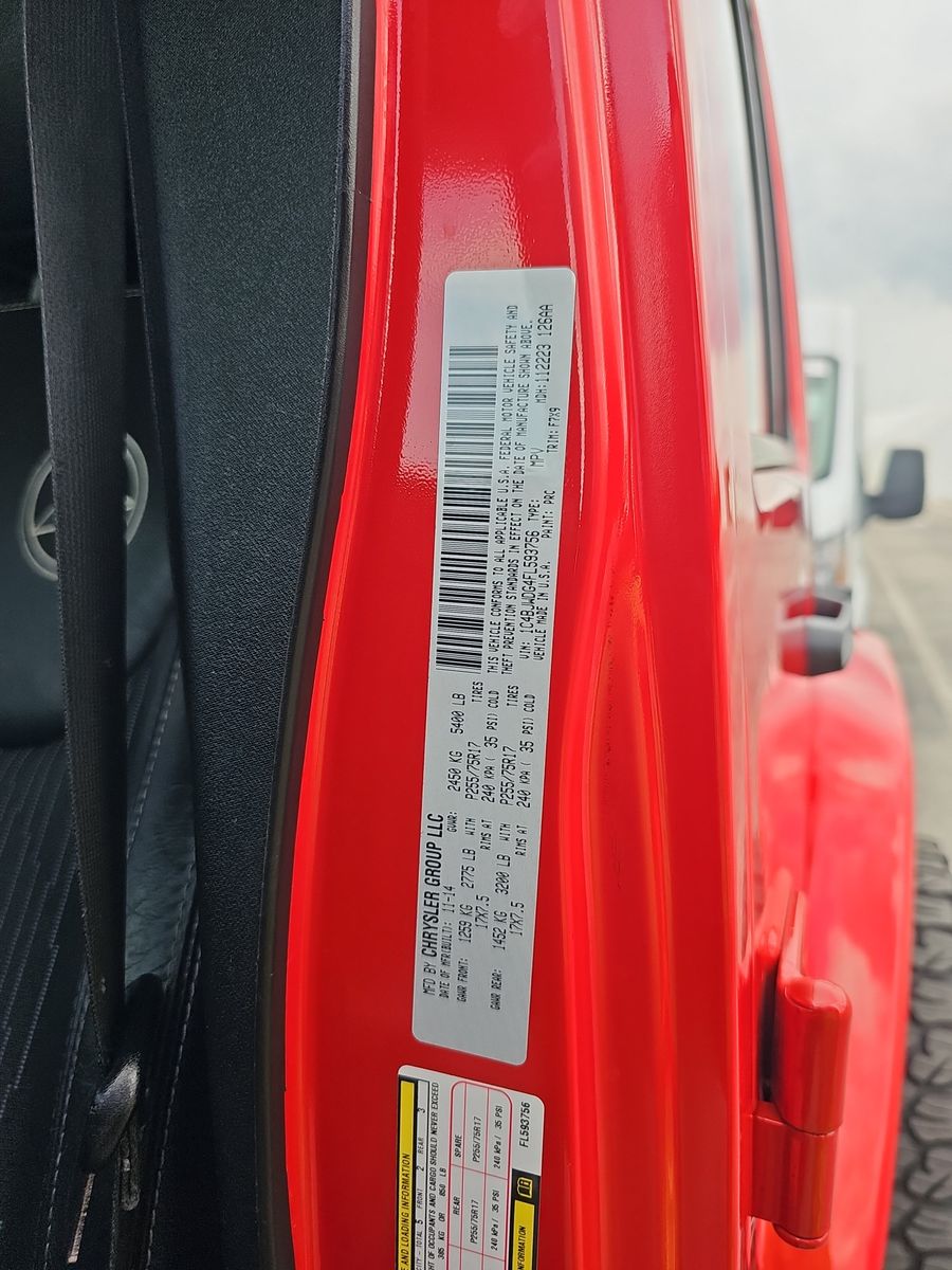 2015 Jeep Wrangler Unlimited Sport Freedom Edition AWD