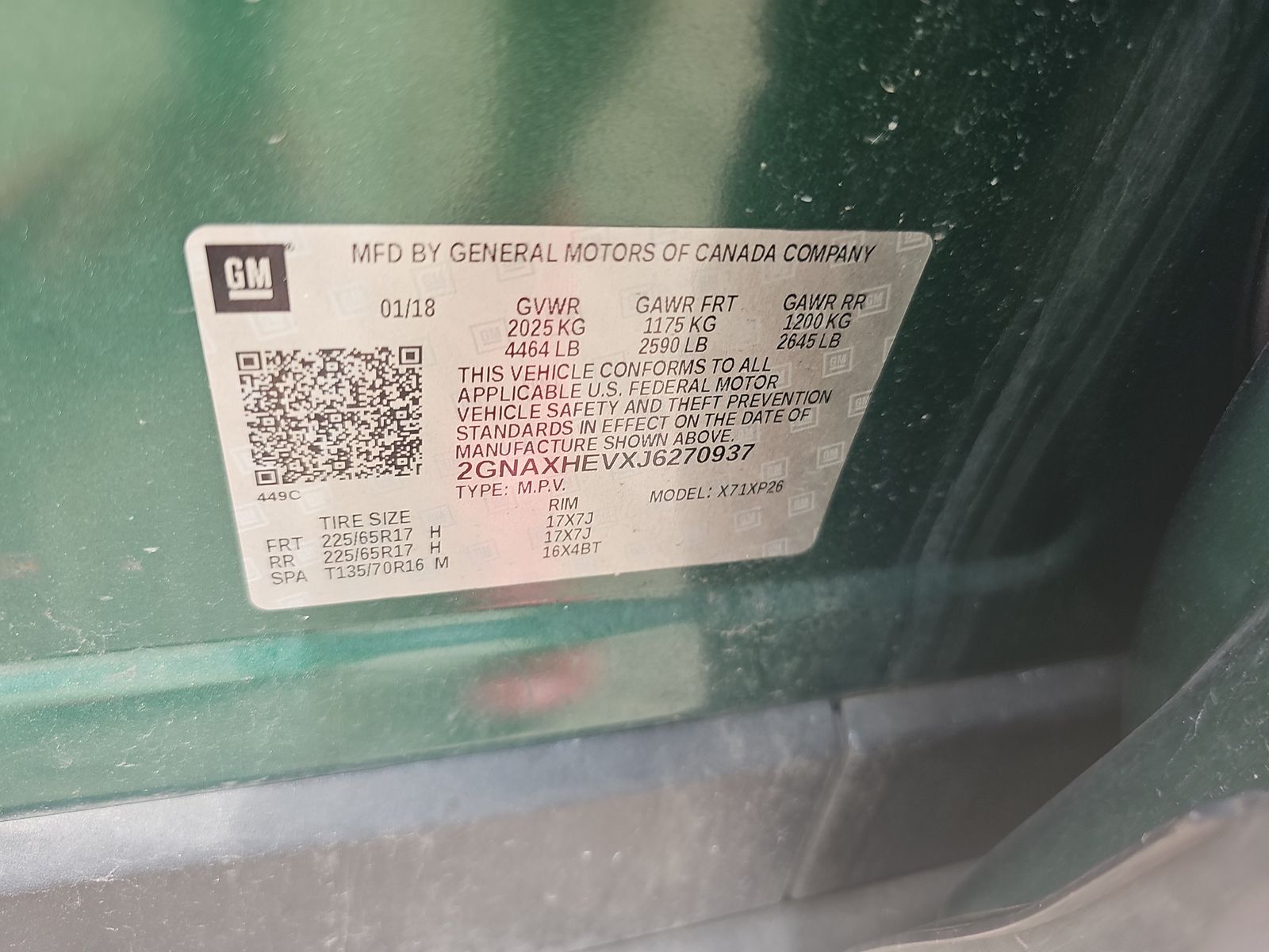 2018 Chevrolet Equinox LS FWD