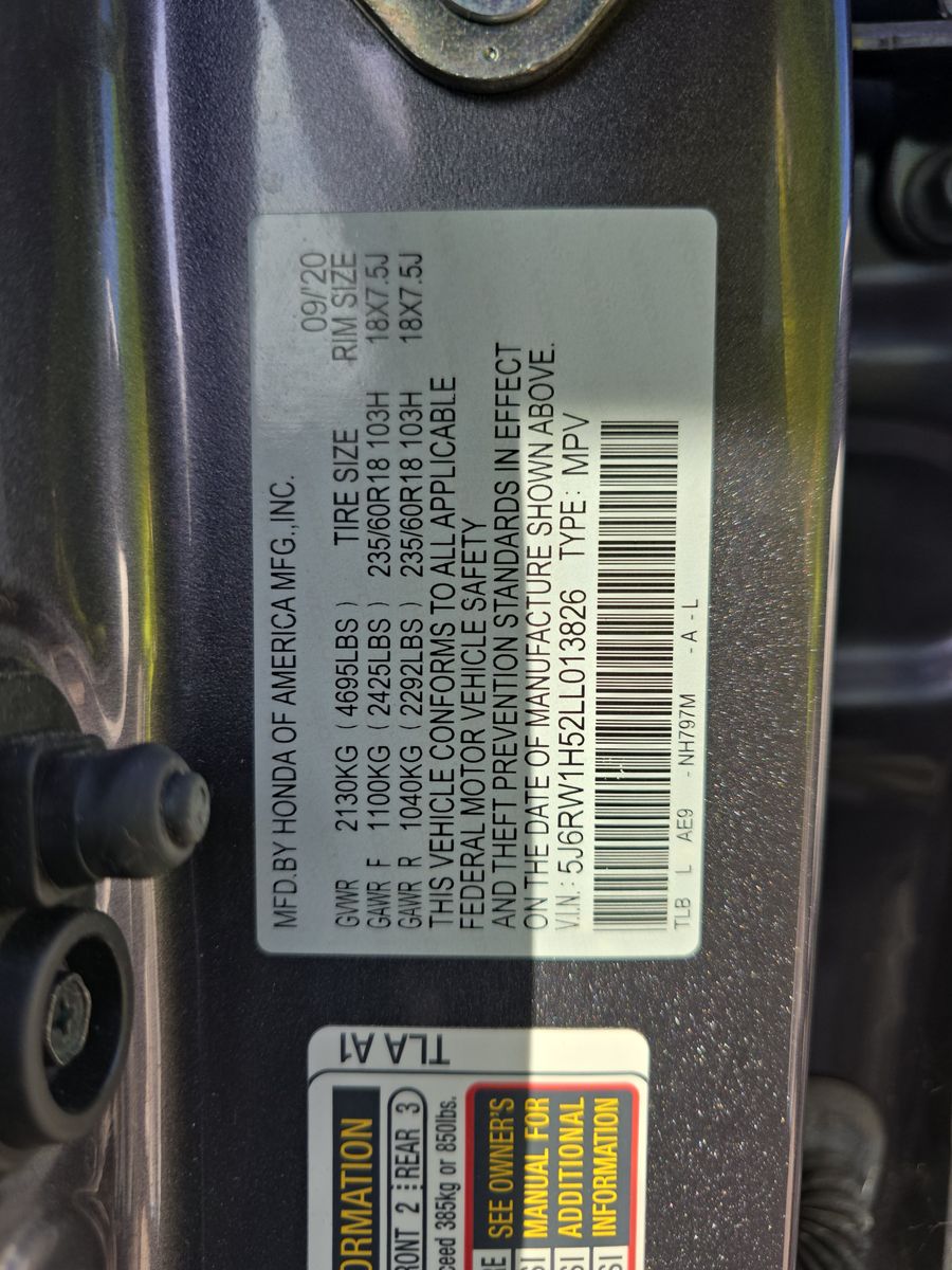 2020 Honda CR-V EX FWD