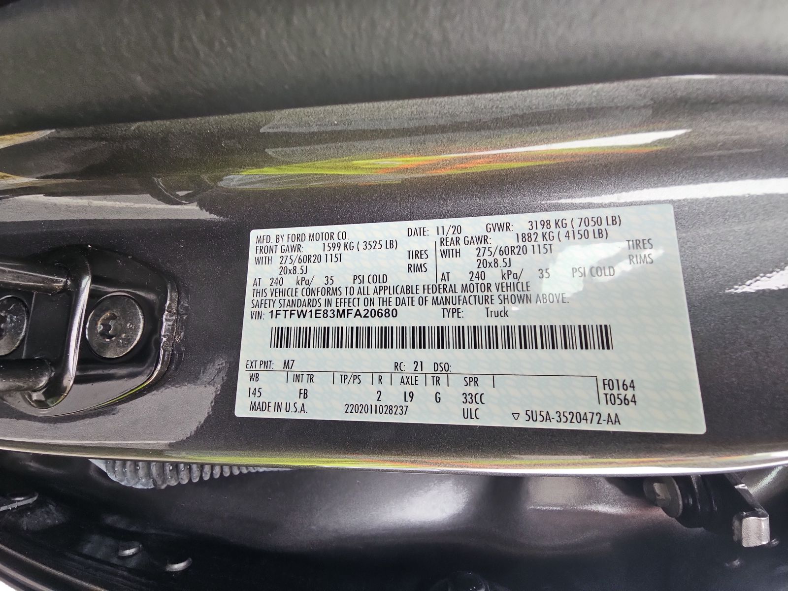 2021 Ford F-150 XLT AWD