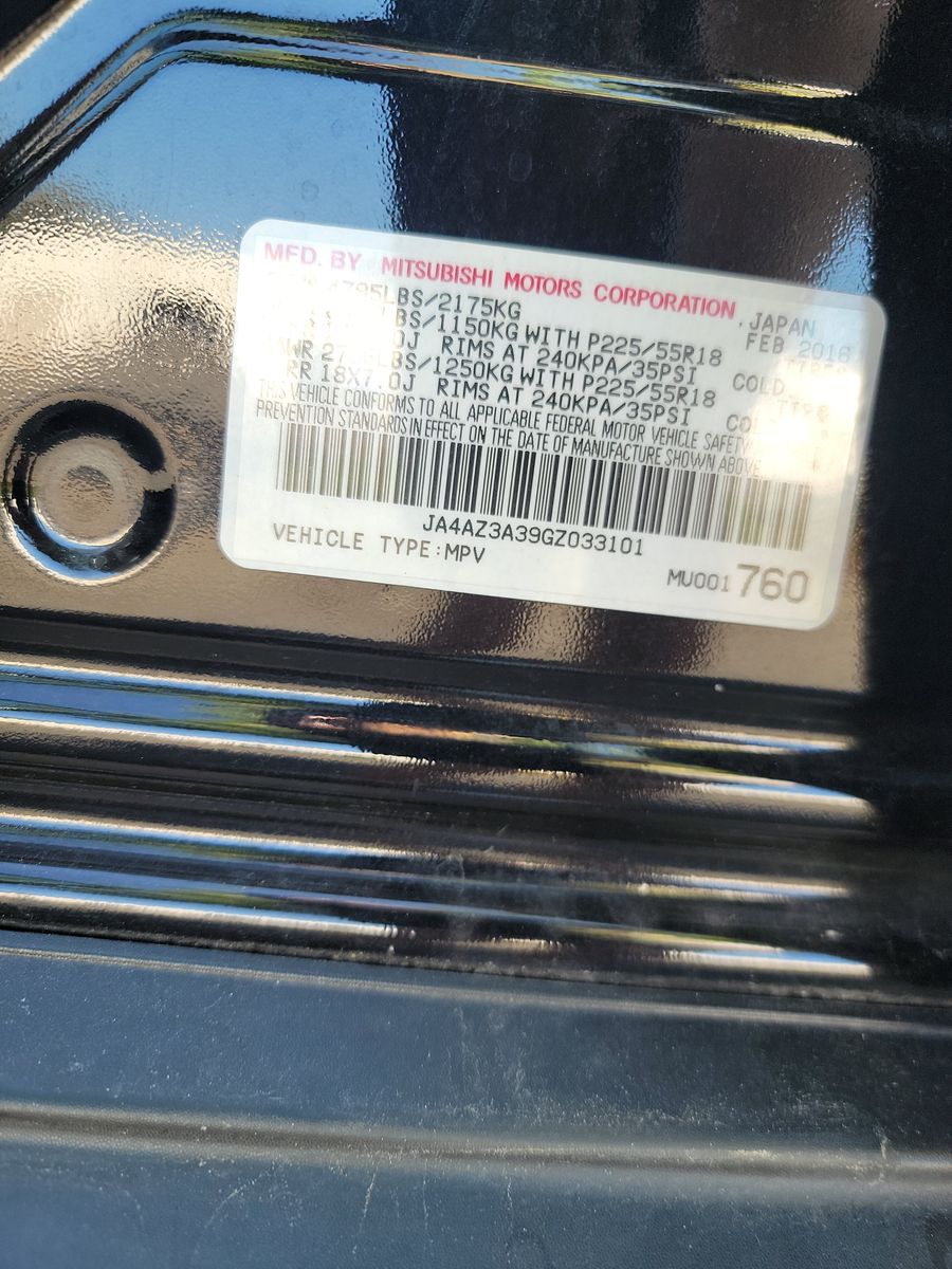 2016 Mitsubishi Outlander SE AWD