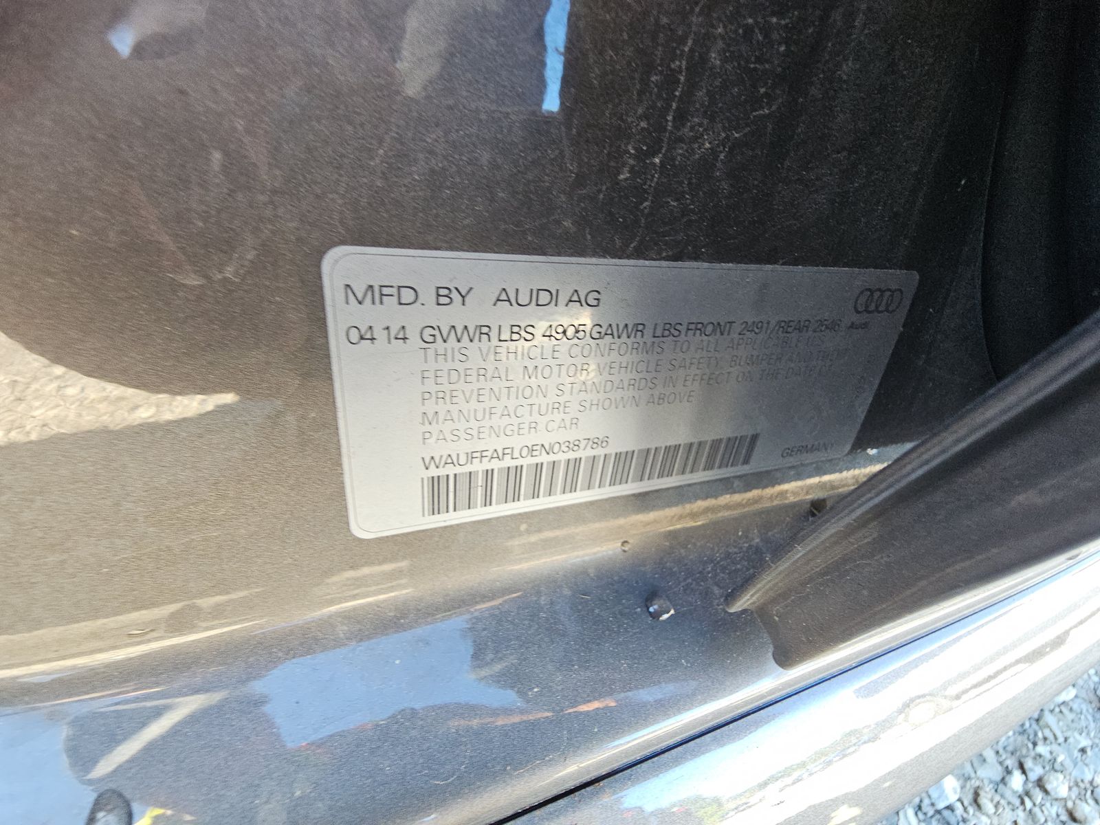 2014 Audi A4 2.0T Premium Plus AWD