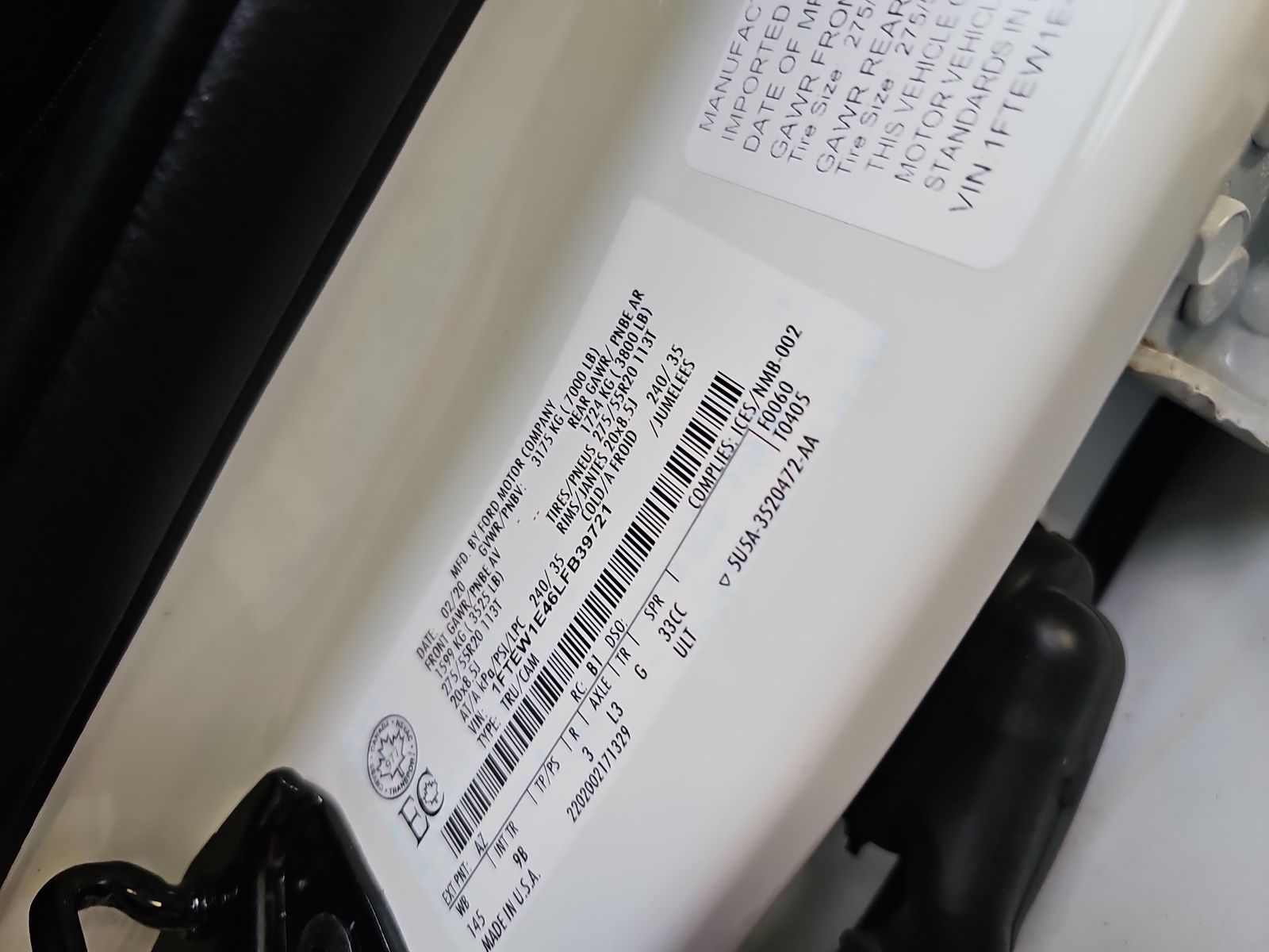 2020 Ford F-150 Platinum AWD