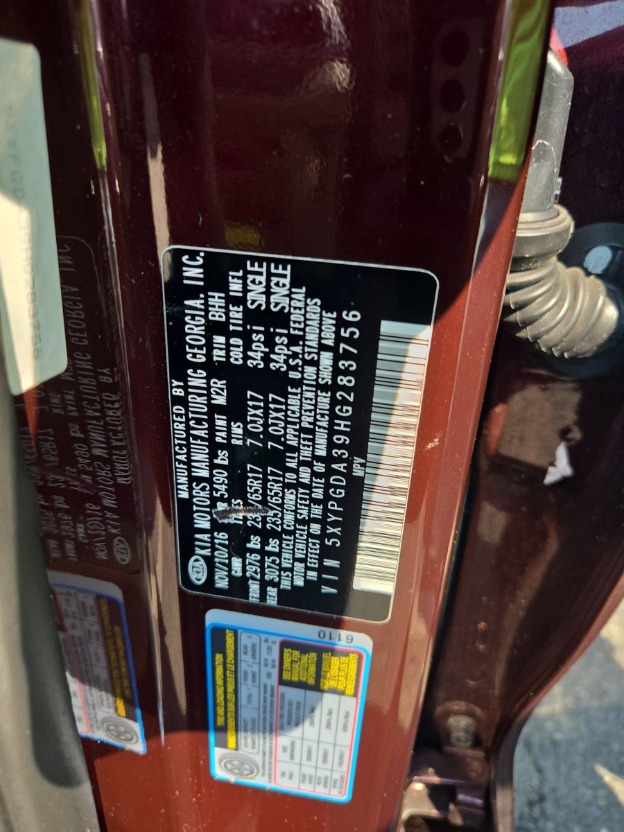 2017 Kia Sorento LX AWD