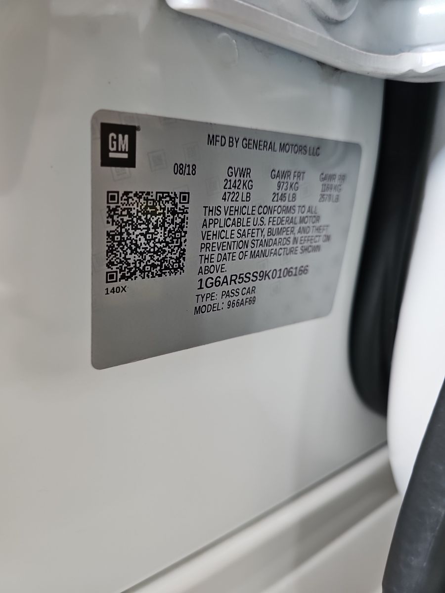 2019 Cadillac CTS Luxury RWD