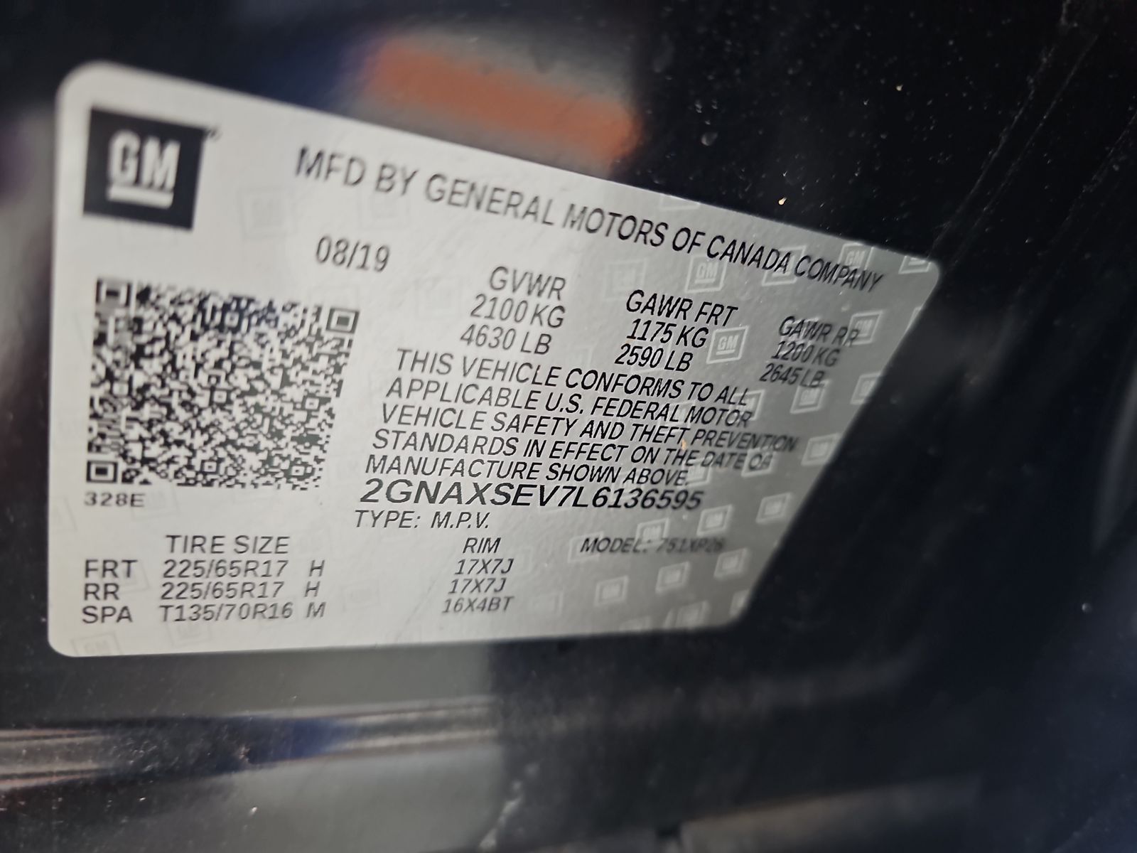 2020 Chevrolet Equinox LS AWD