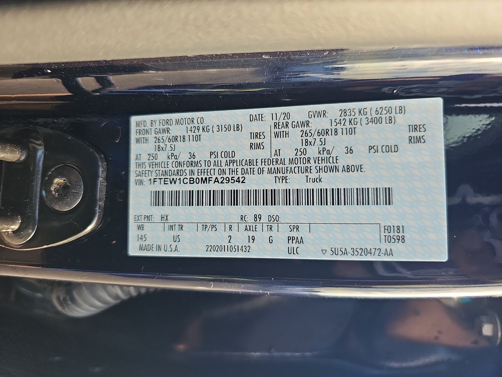 2021 Ford F-150 XLT FWD