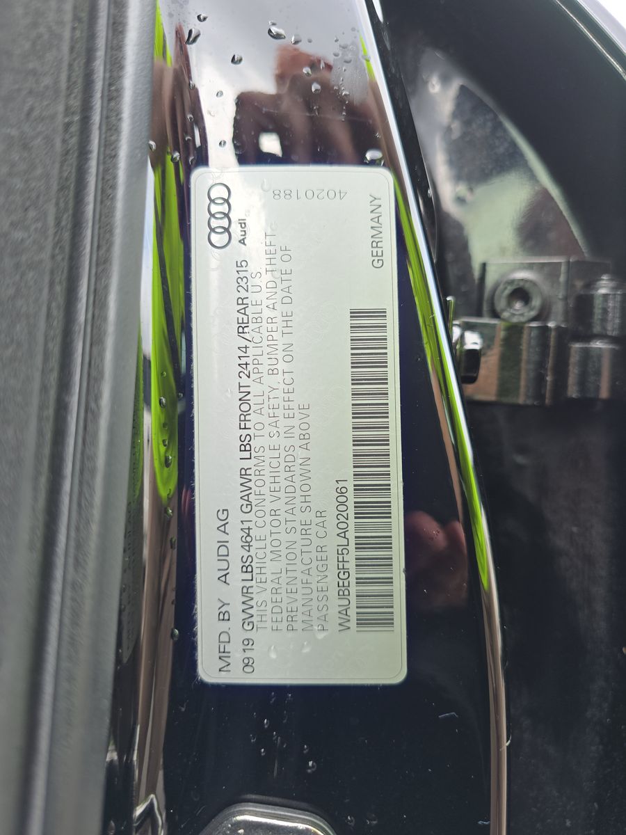 2020 Audi A3 2.0T S line Premium AWD