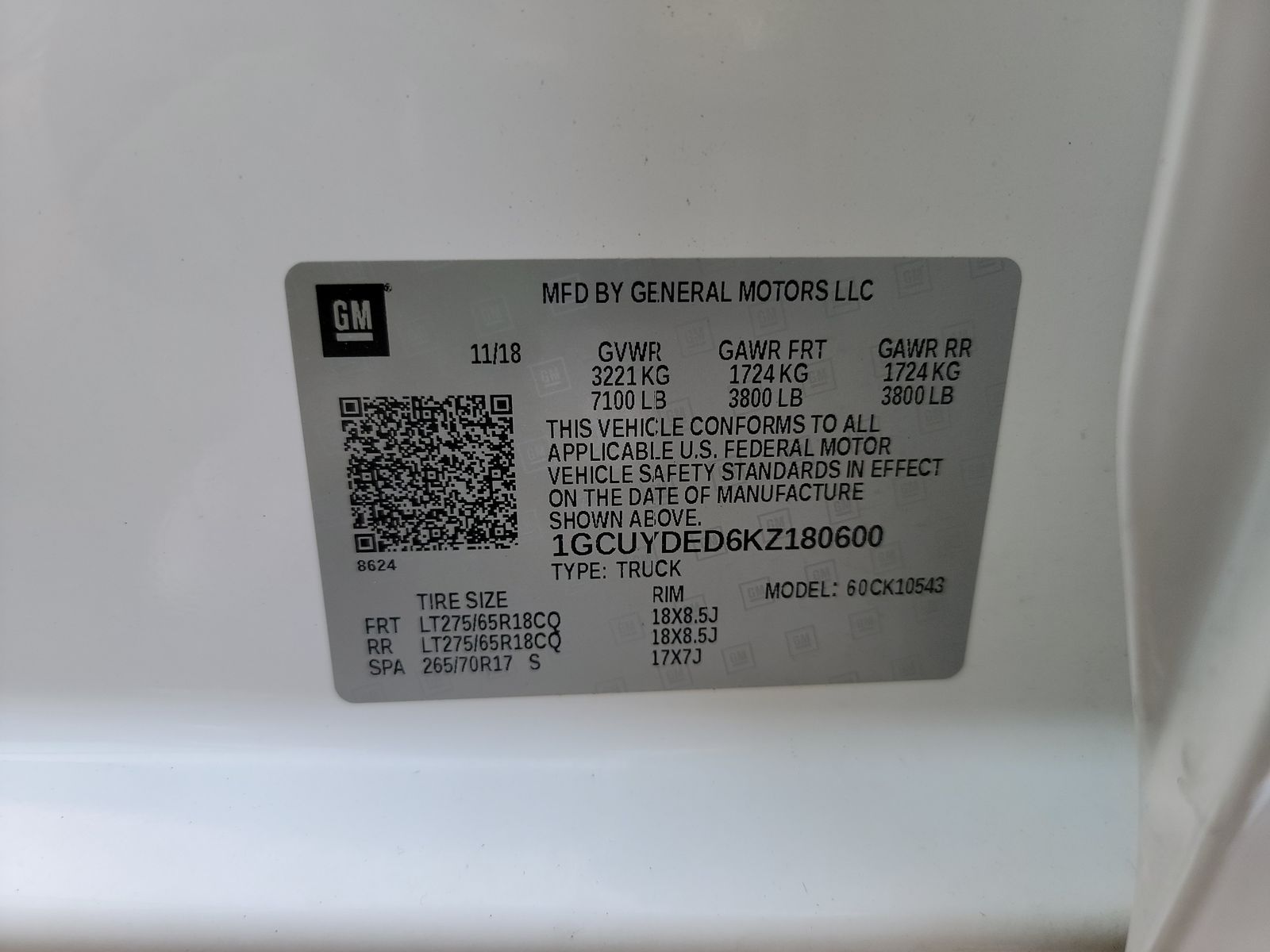 2019 Chevrolet Silverado 1500 LT AWD