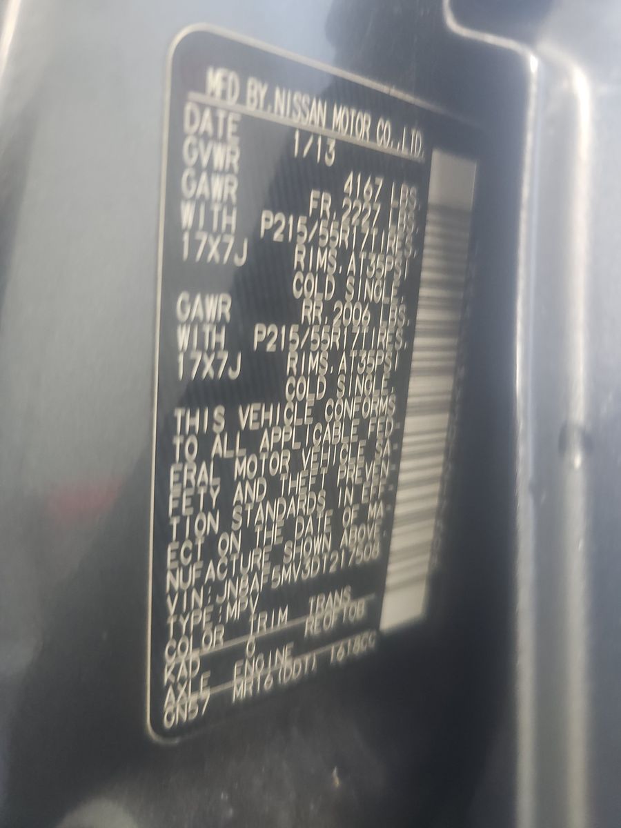 2013 Nissan JUKE SV AWD