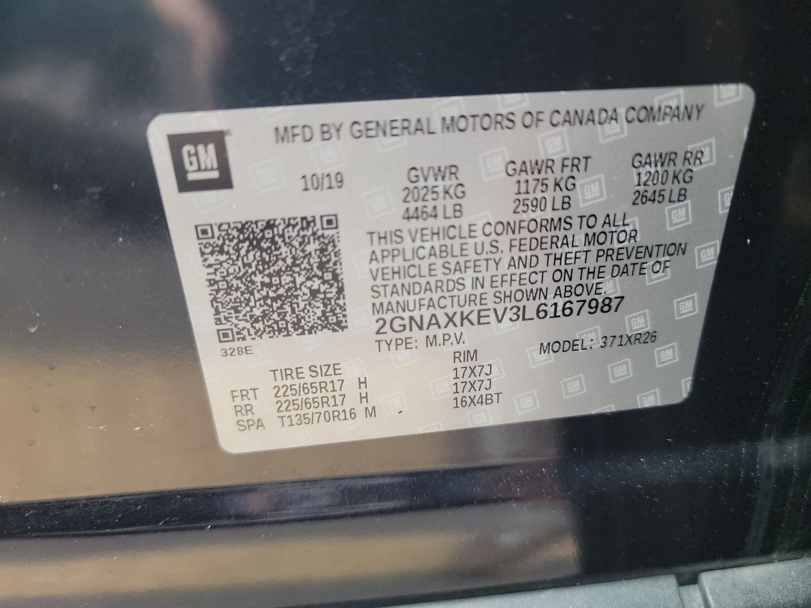 2020 Chevrolet Equinox LT FWD