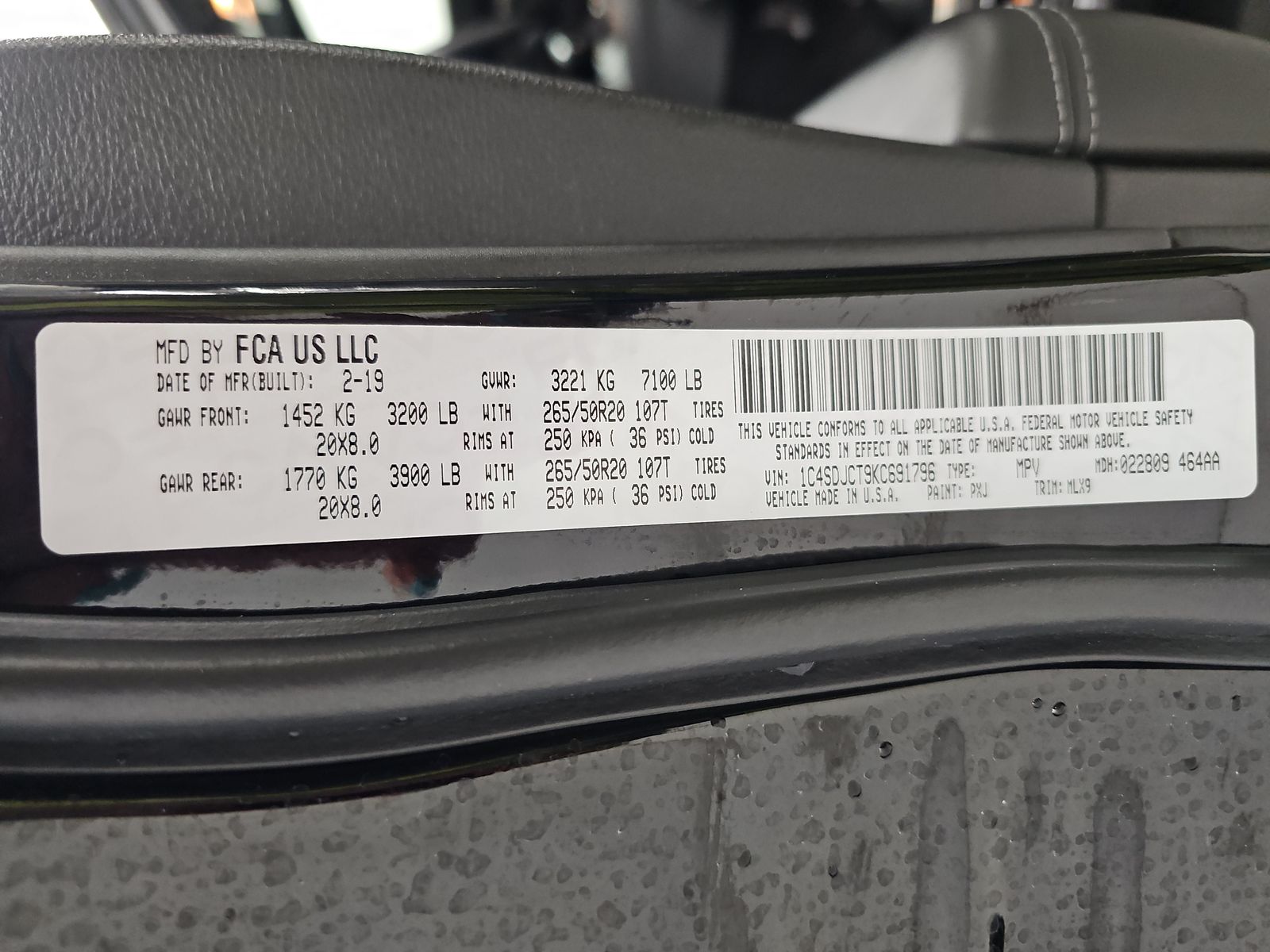 2019 Dodge Durango R/T AWD