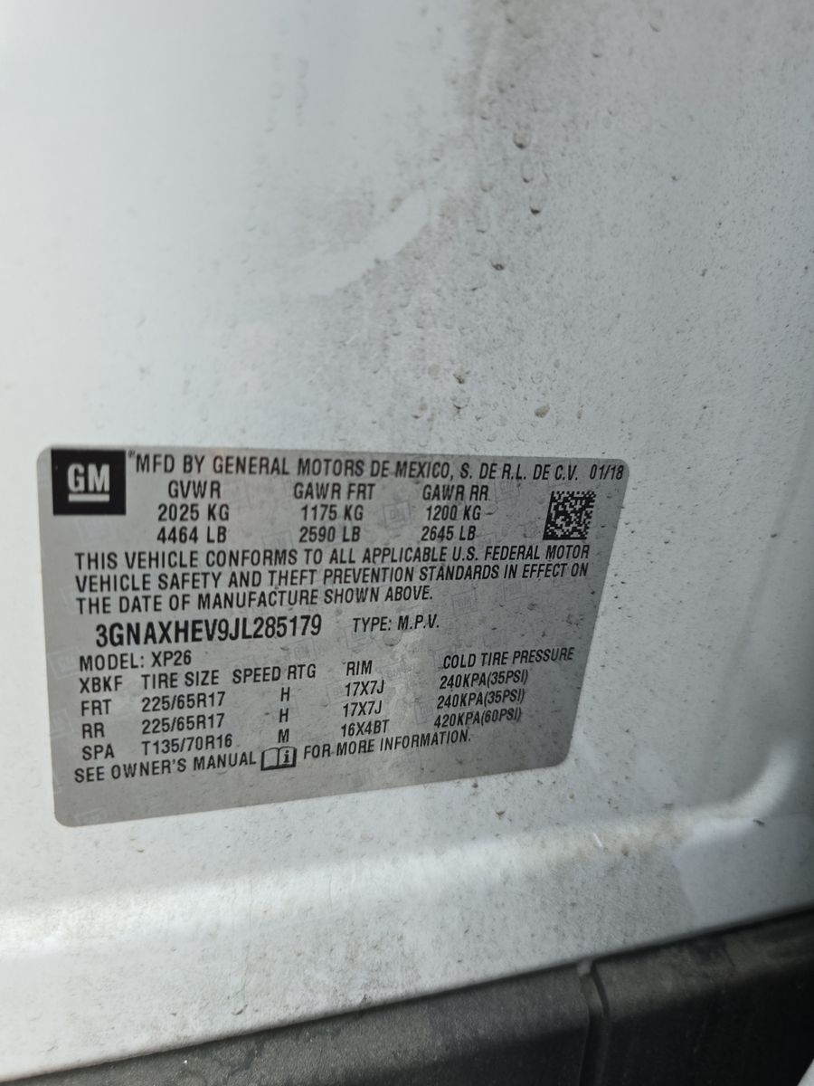 2018 Chevrolet Equinox LS FWD