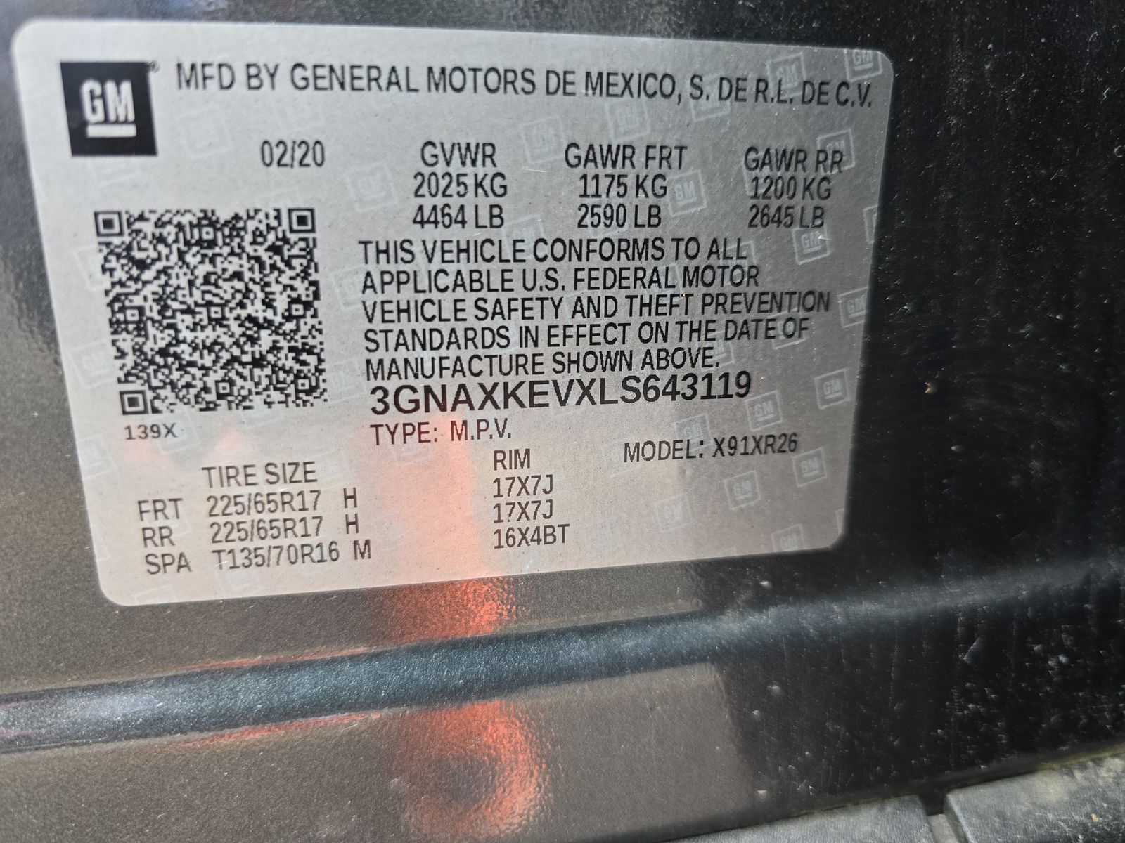 2020 Chevrolet Equinox LT FWD