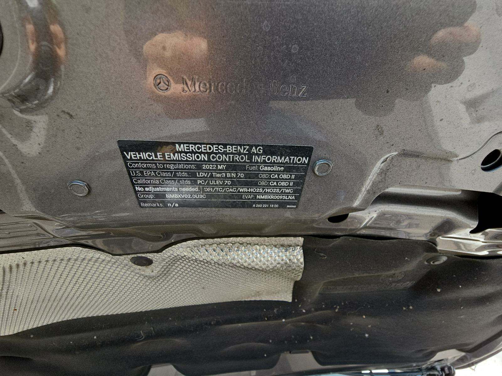 2022 Mercedes-Benz CLA CLA 250 FWD