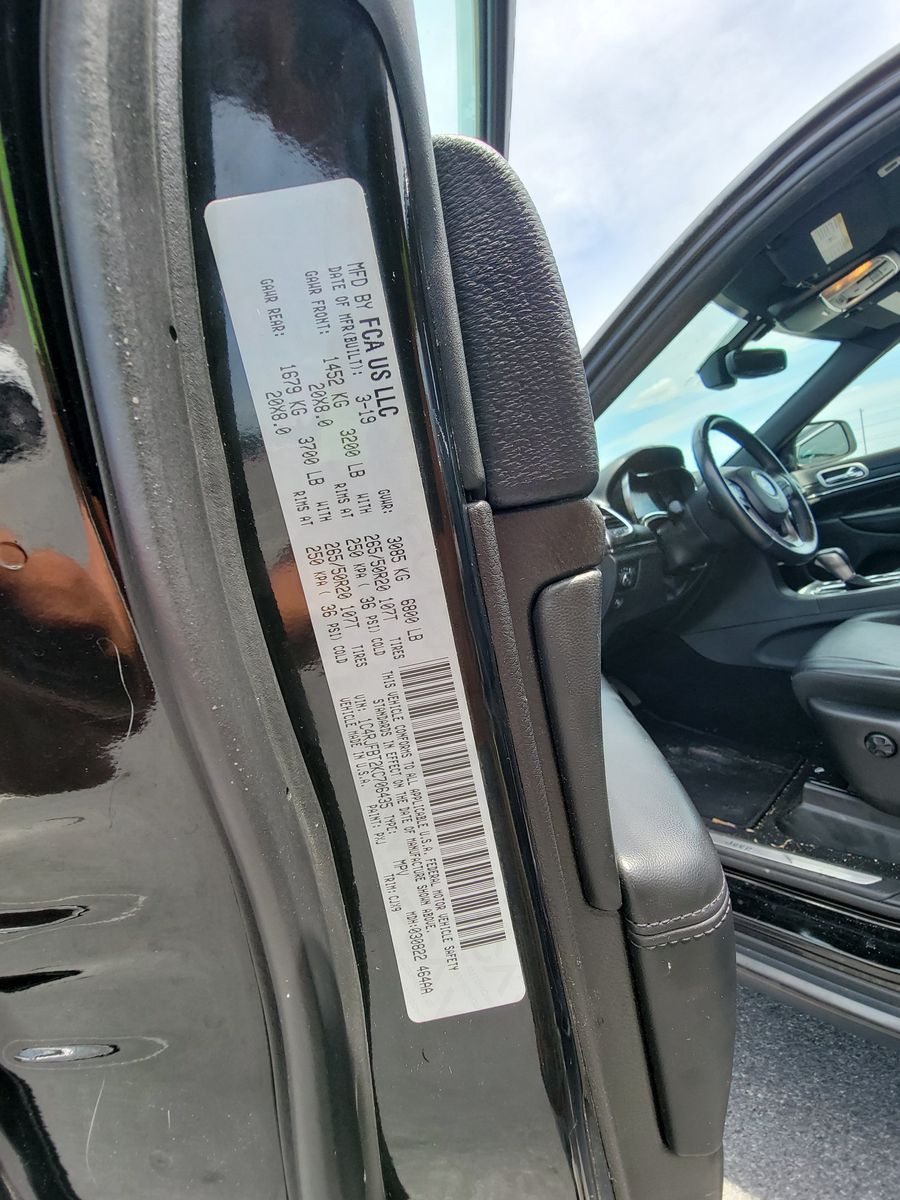 2019 Jeep Grand Cherokee Limited AWD