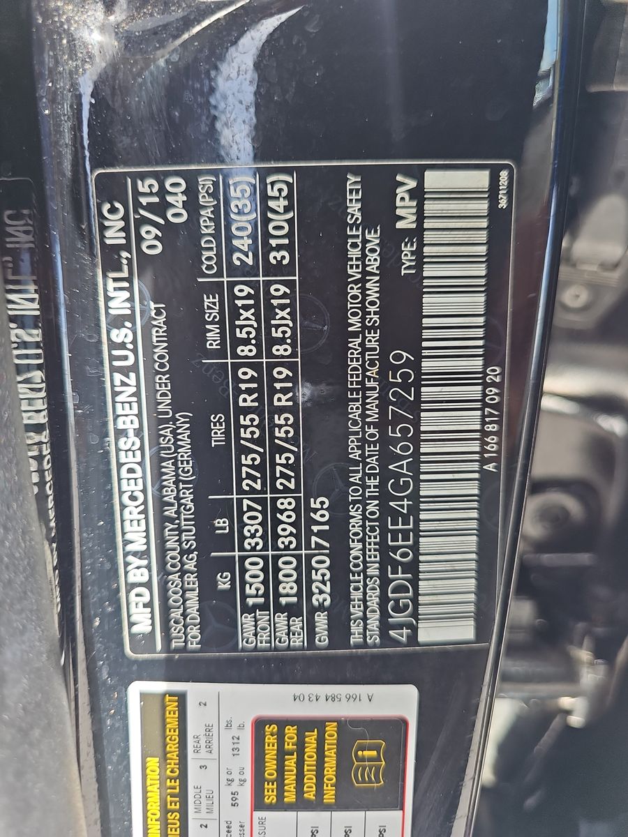 2016 Mercedes-Benz GL-Class GL 450 AWD